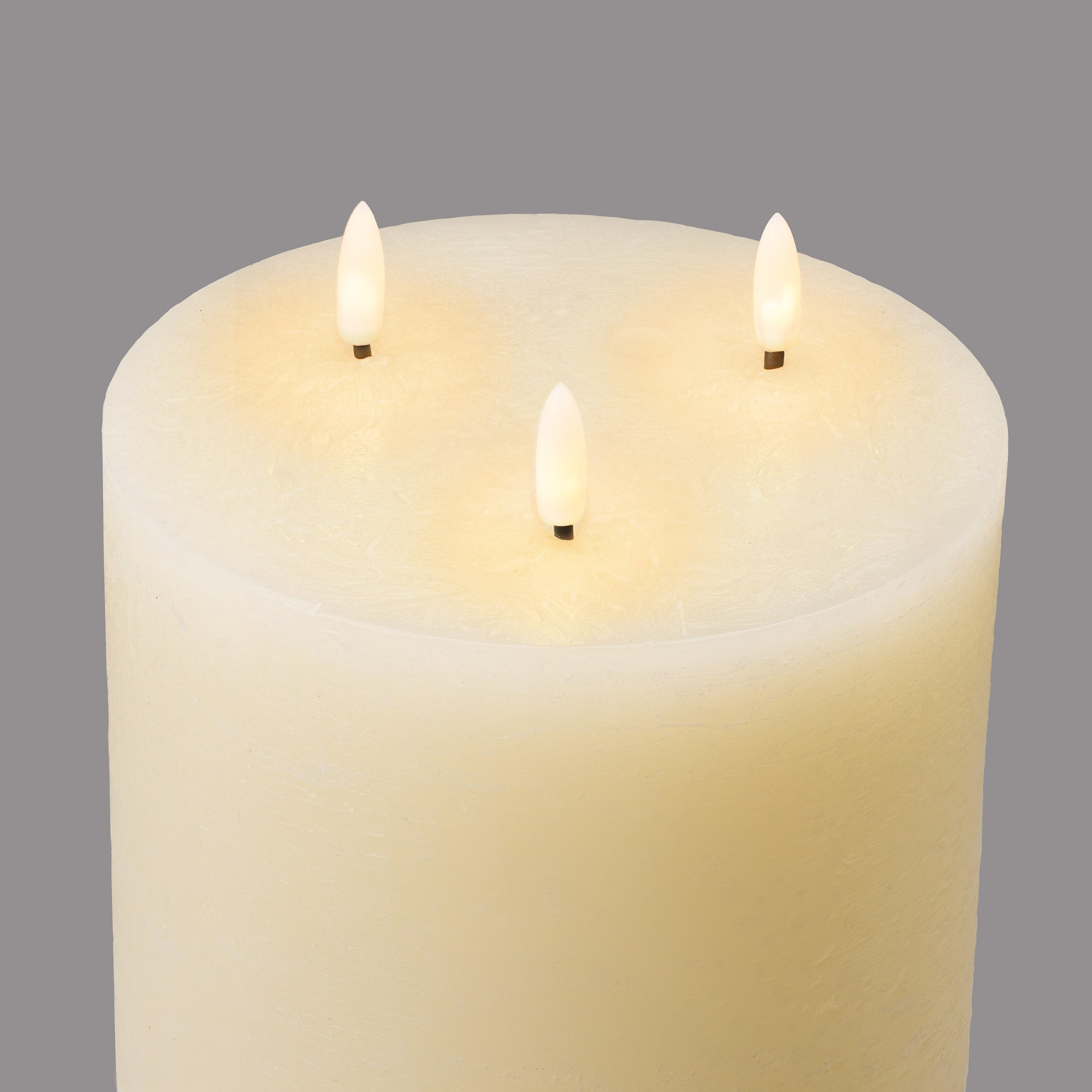 3 Wick Flameless LED Candle with Remote