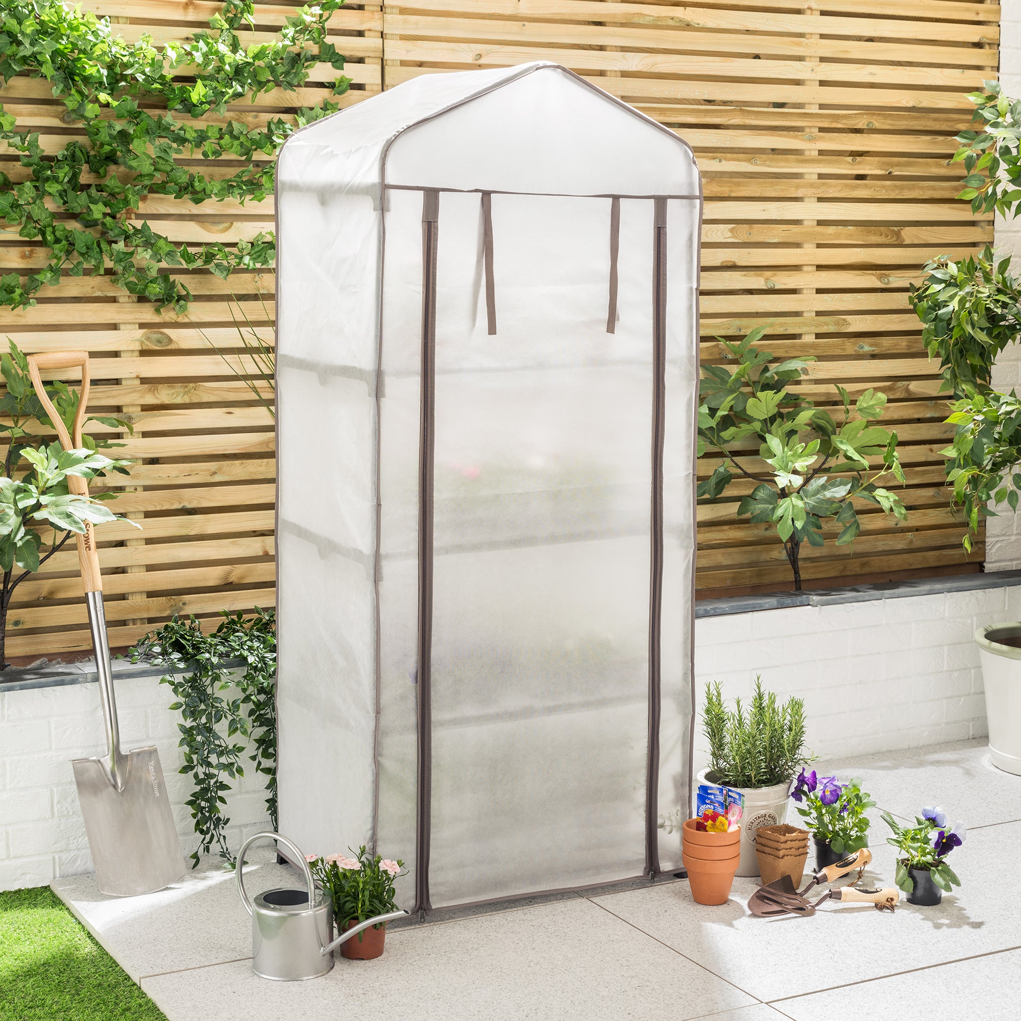 Mini Greenhouse Fleece Cover – 4 Tier