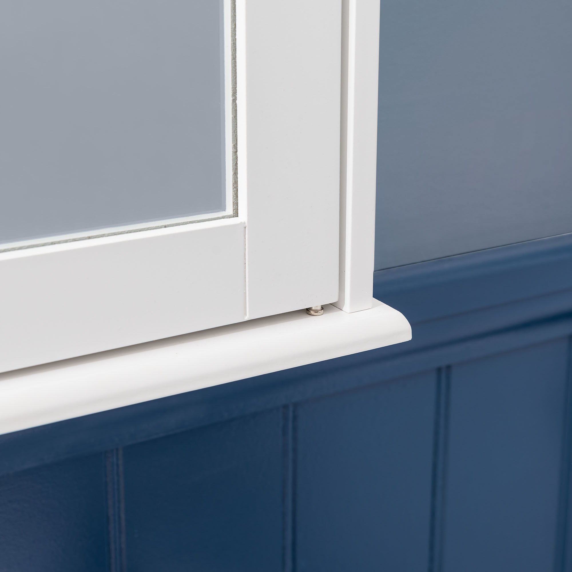 Clovelly White Bathroom Mirror Cabinet