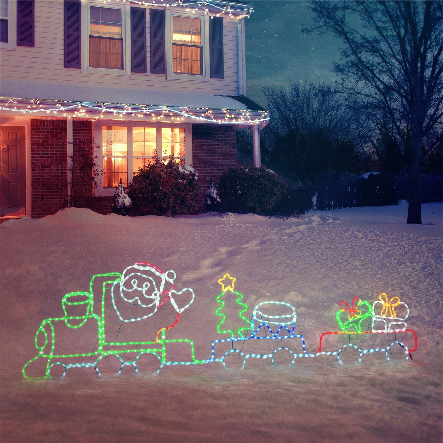 Christmas Train Rope Light (1.92m)