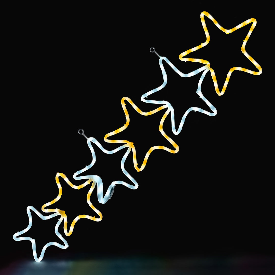 Christow 6 Star Christmas Rope Light