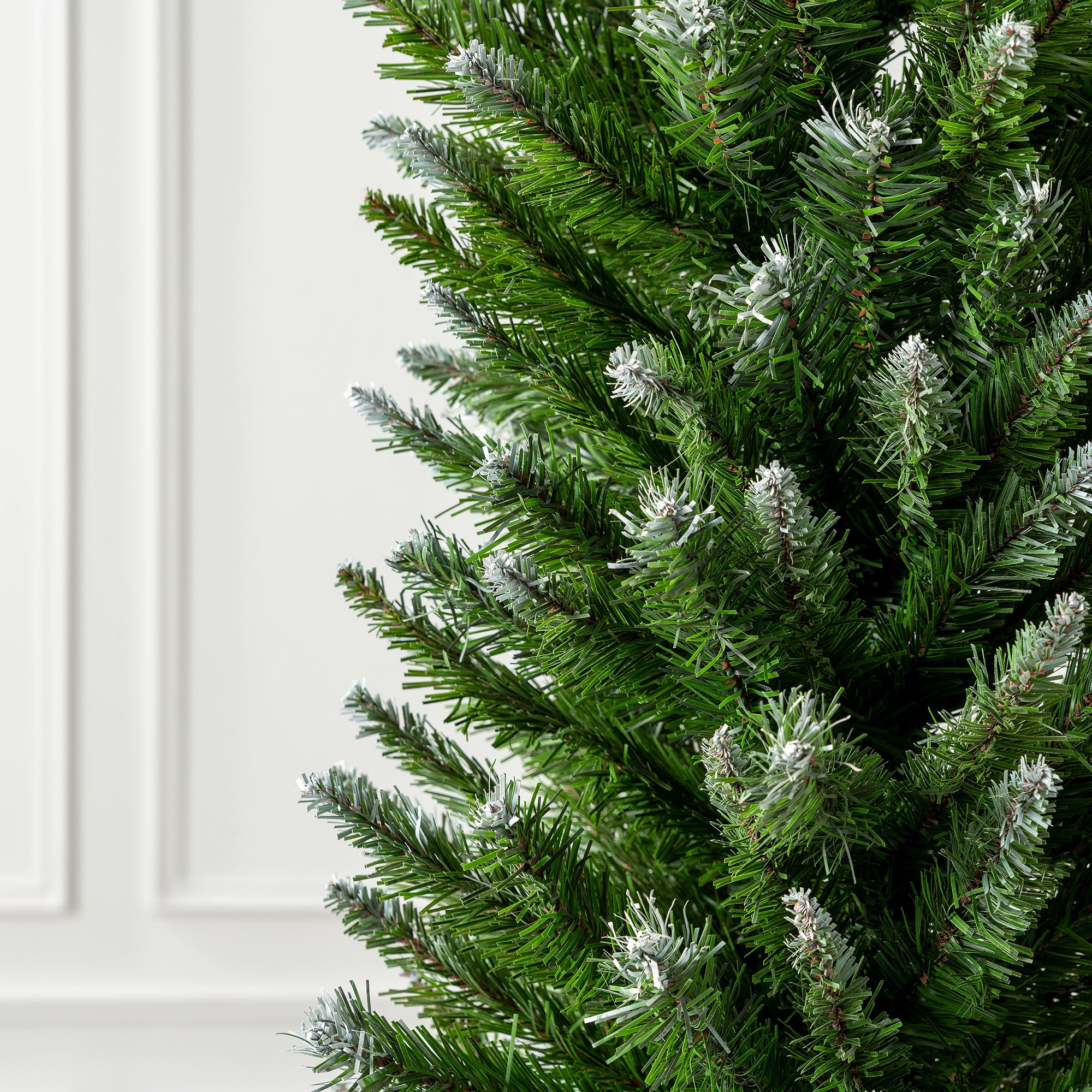 Snowy Pencil Christmas Tree