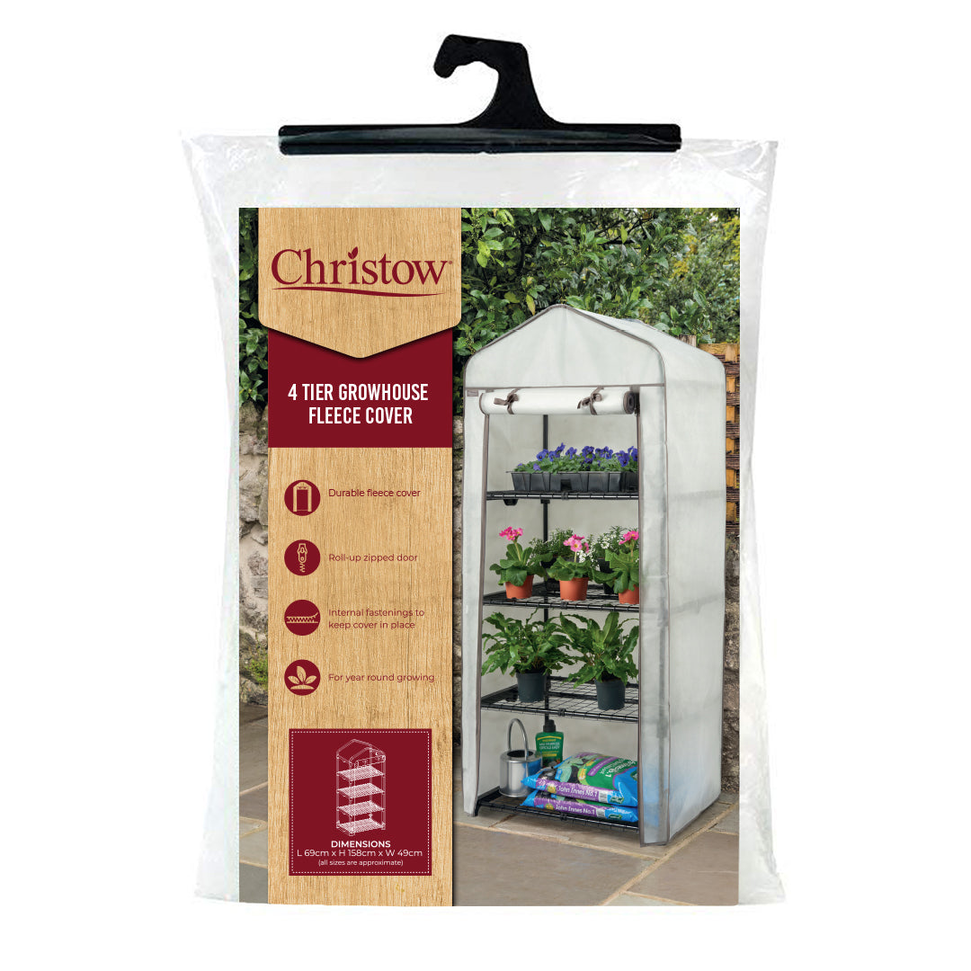 Mini Greenhouse Fleece Cover – 4 Tier