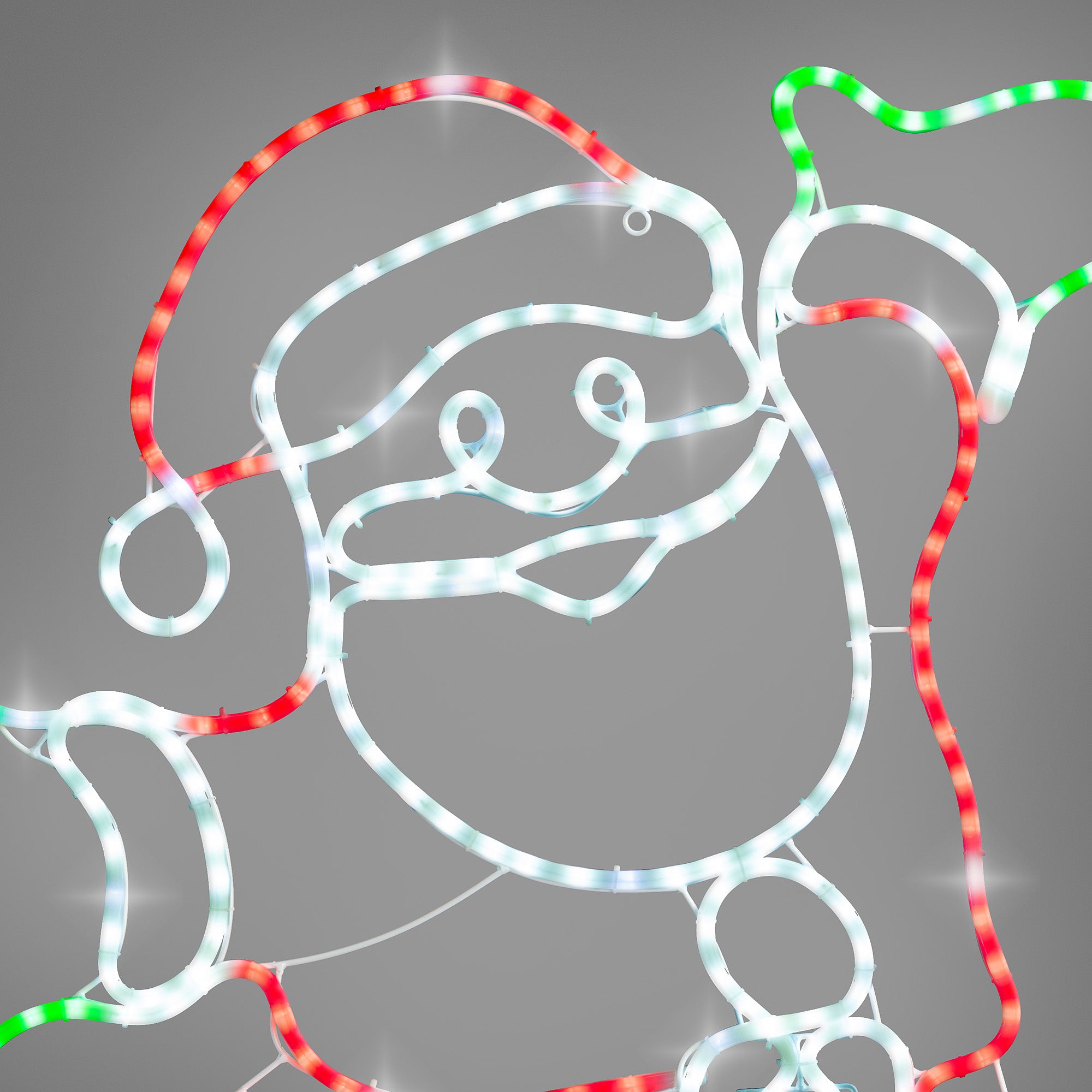 Happy Santa Christmas Light (1m)