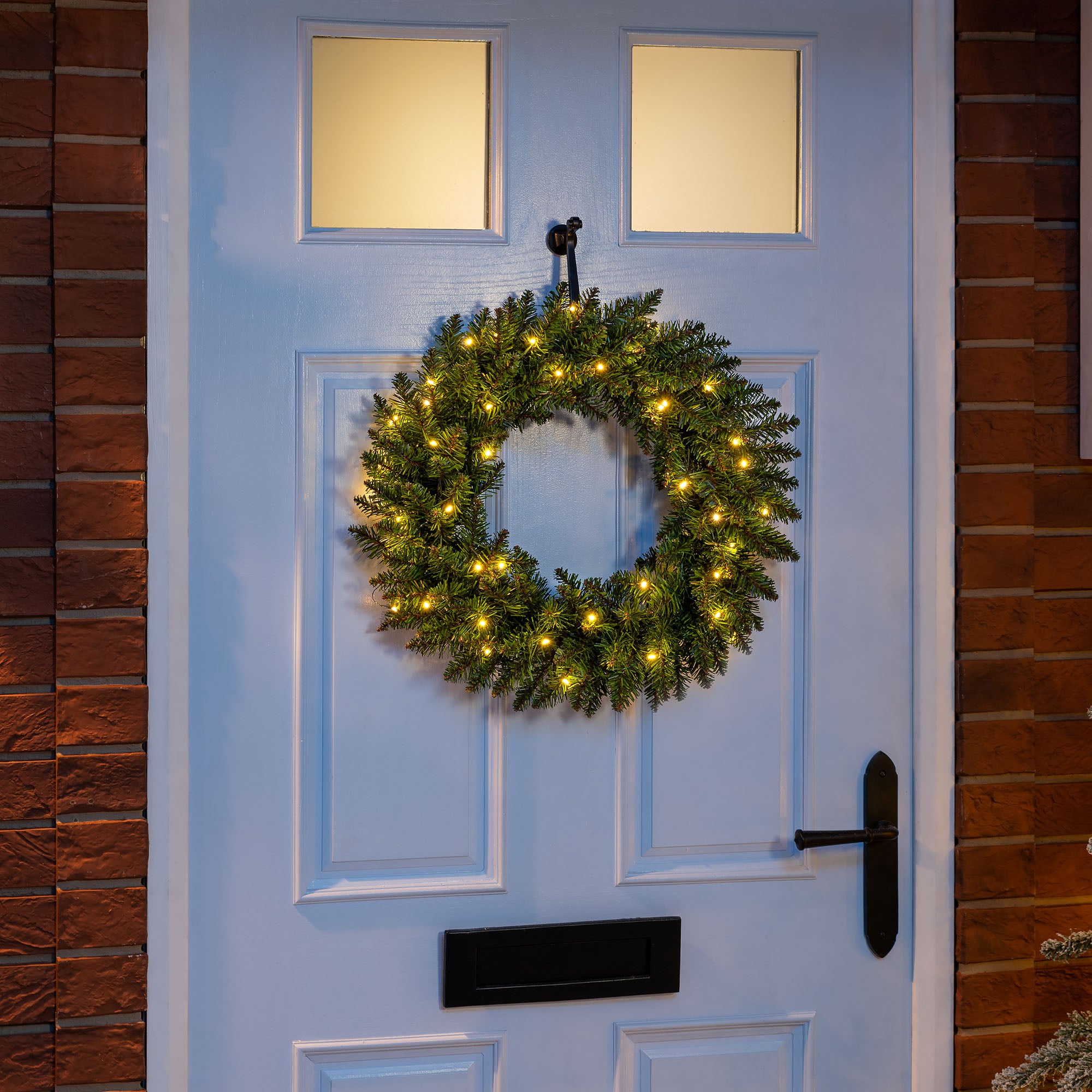 #Size_45cm|Lighting Options_Wreath with DIY String Lights