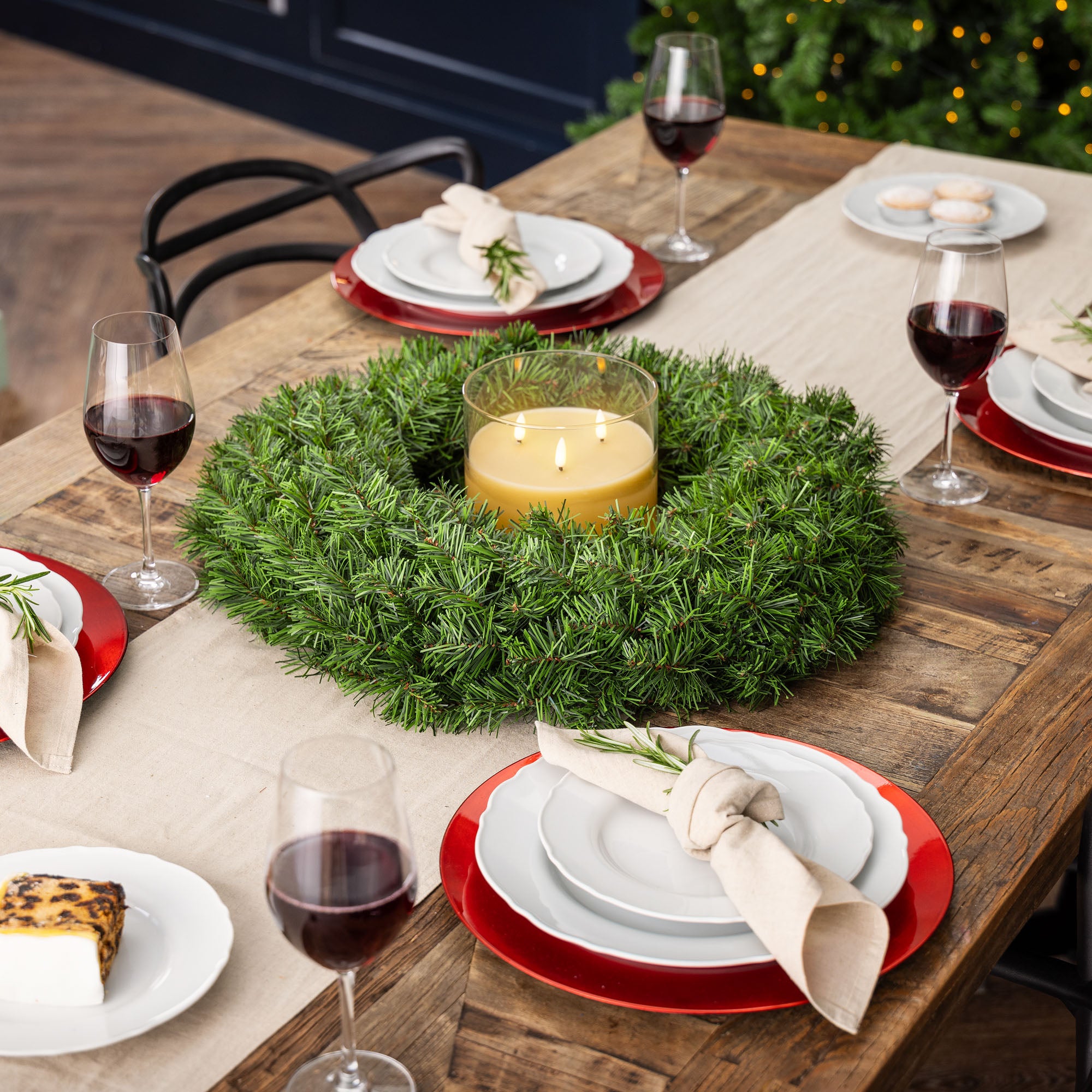 #Lighting Options_Unlit Wreath