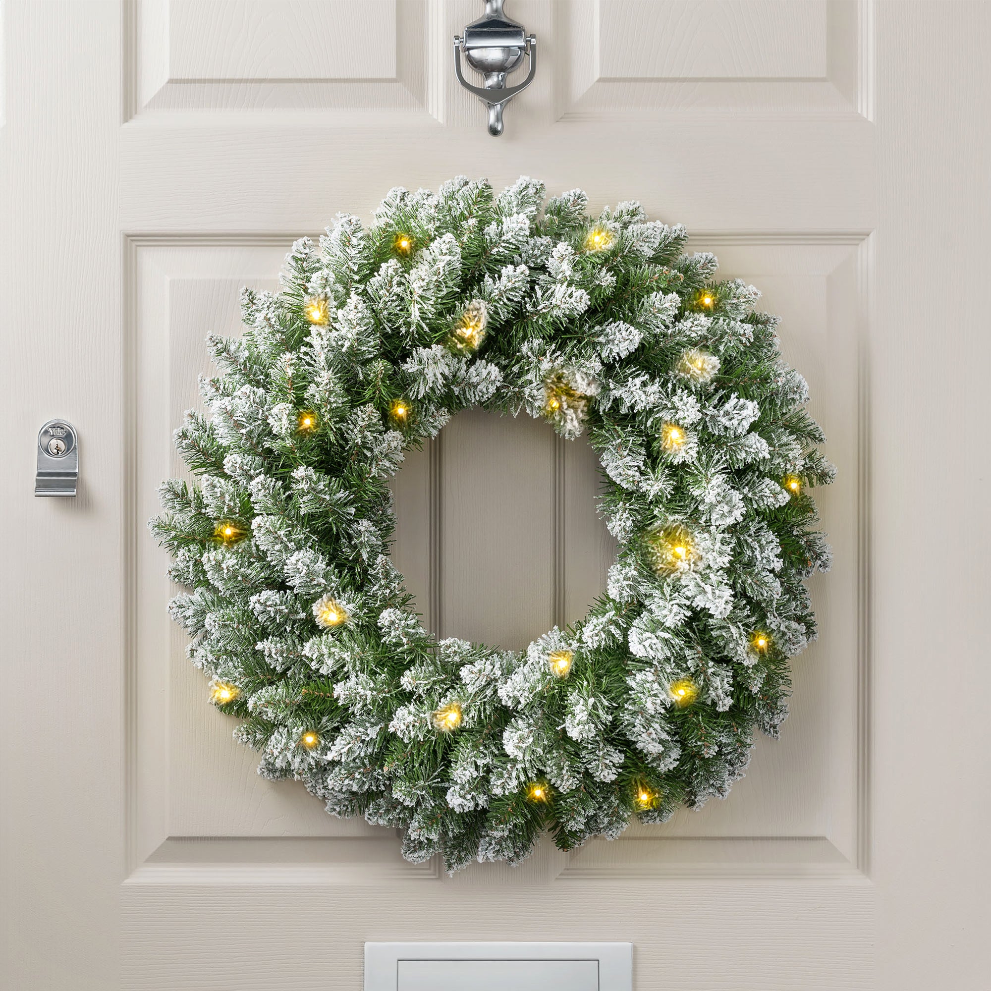 #Size_60cm|Lighting Options_Wreath with DIY String Lights