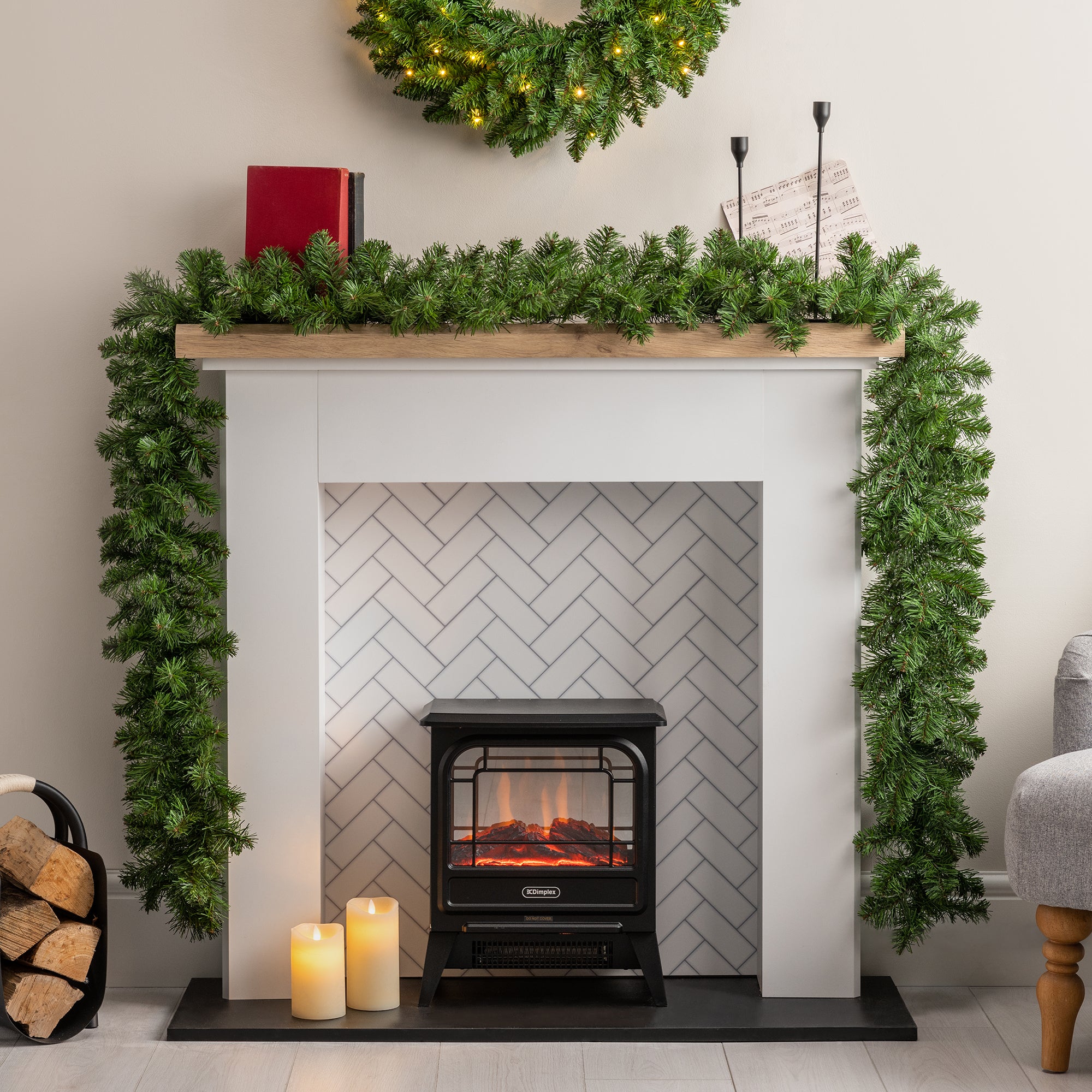 #size_270cm|Lighting Options_Unlit Garland