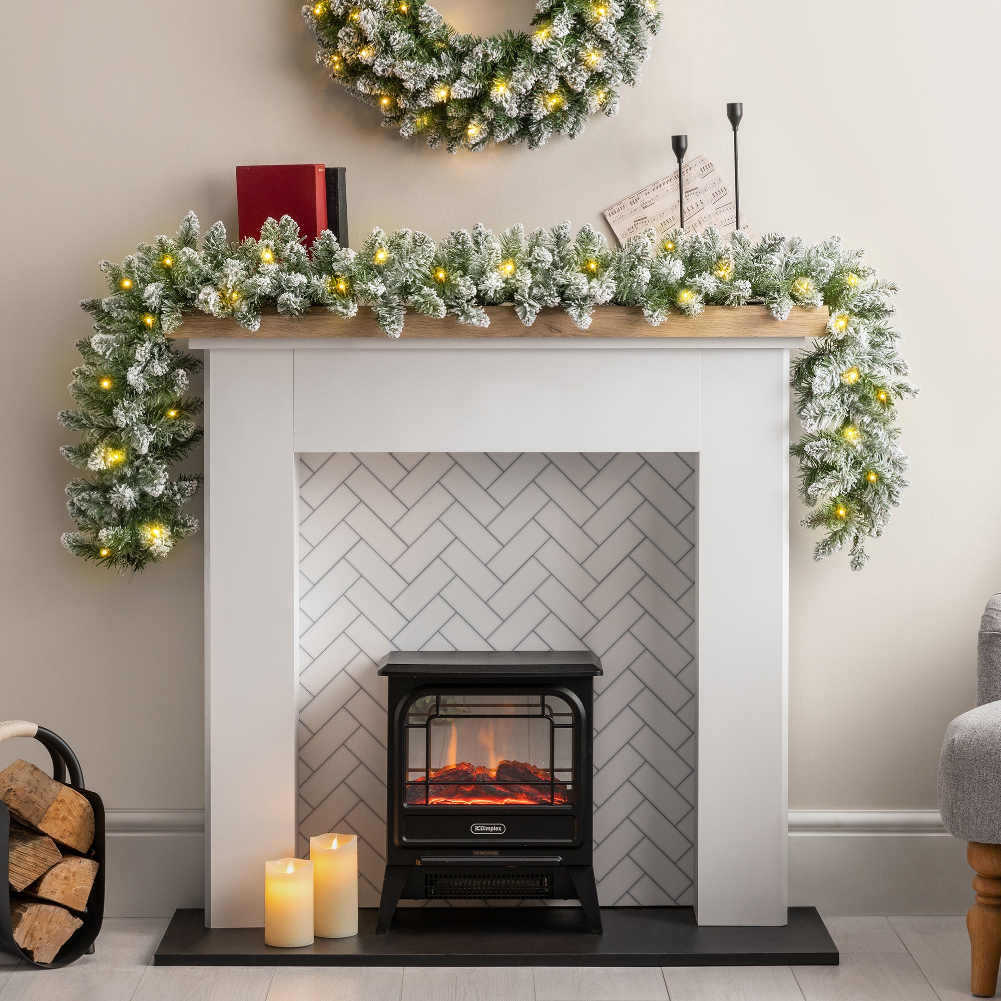 #size_180cm|Lighting Options_Garland with DIY String Lights