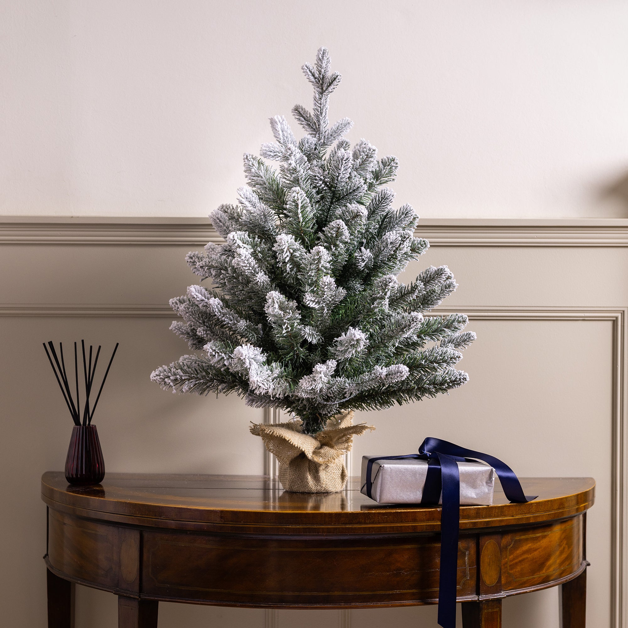 2ft Mini Flocked Christmas Tree
