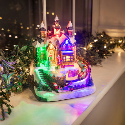 Animated Christmas Scene