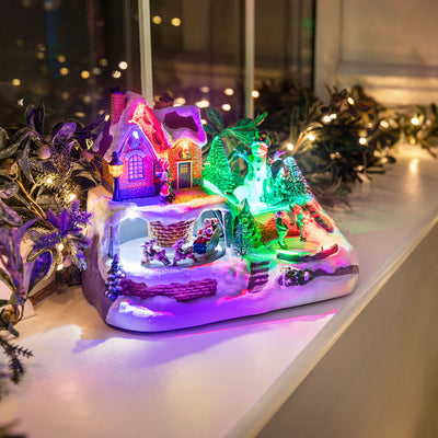 Animated Christmas Scene