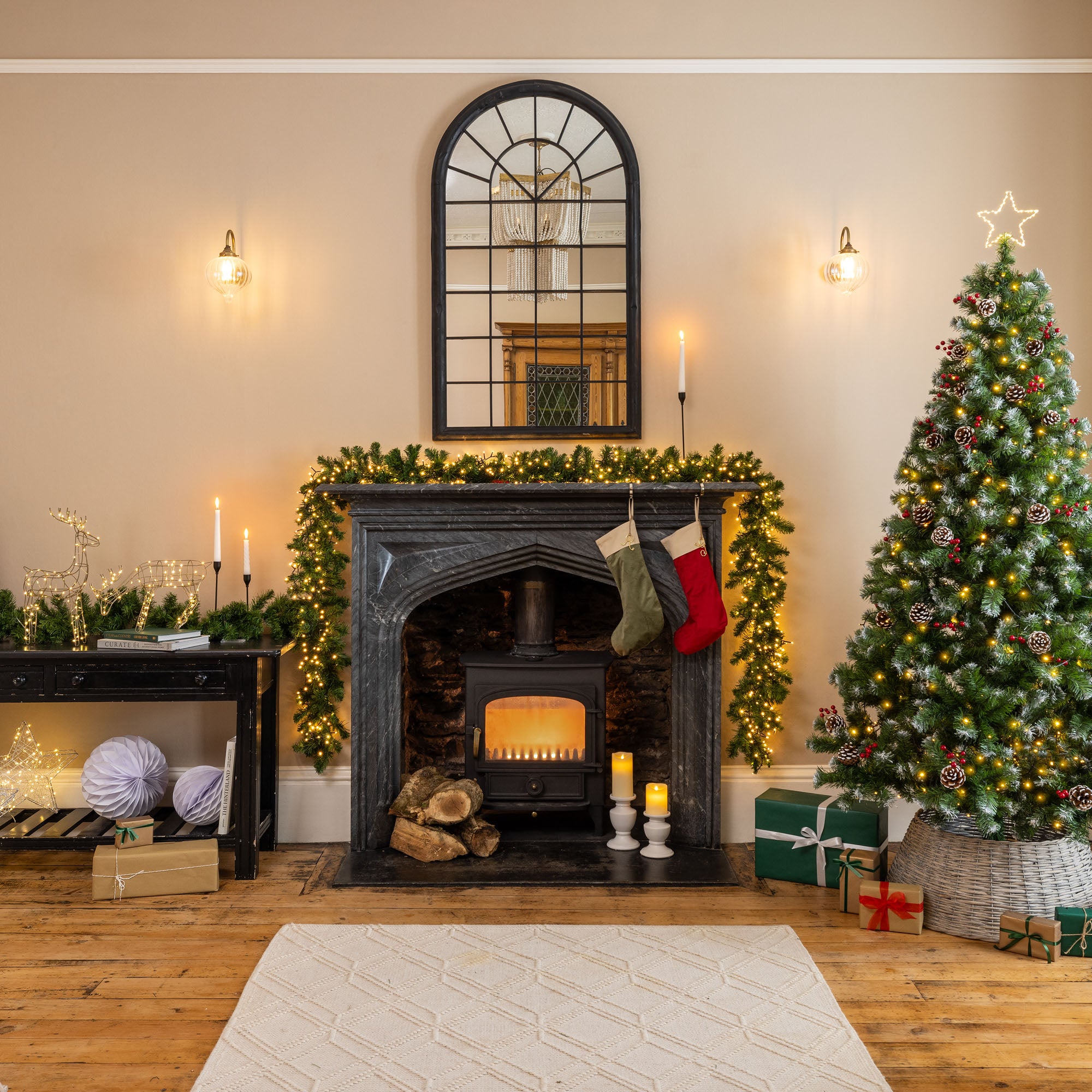 Artificial Woodland Spruce Christmas Tree
