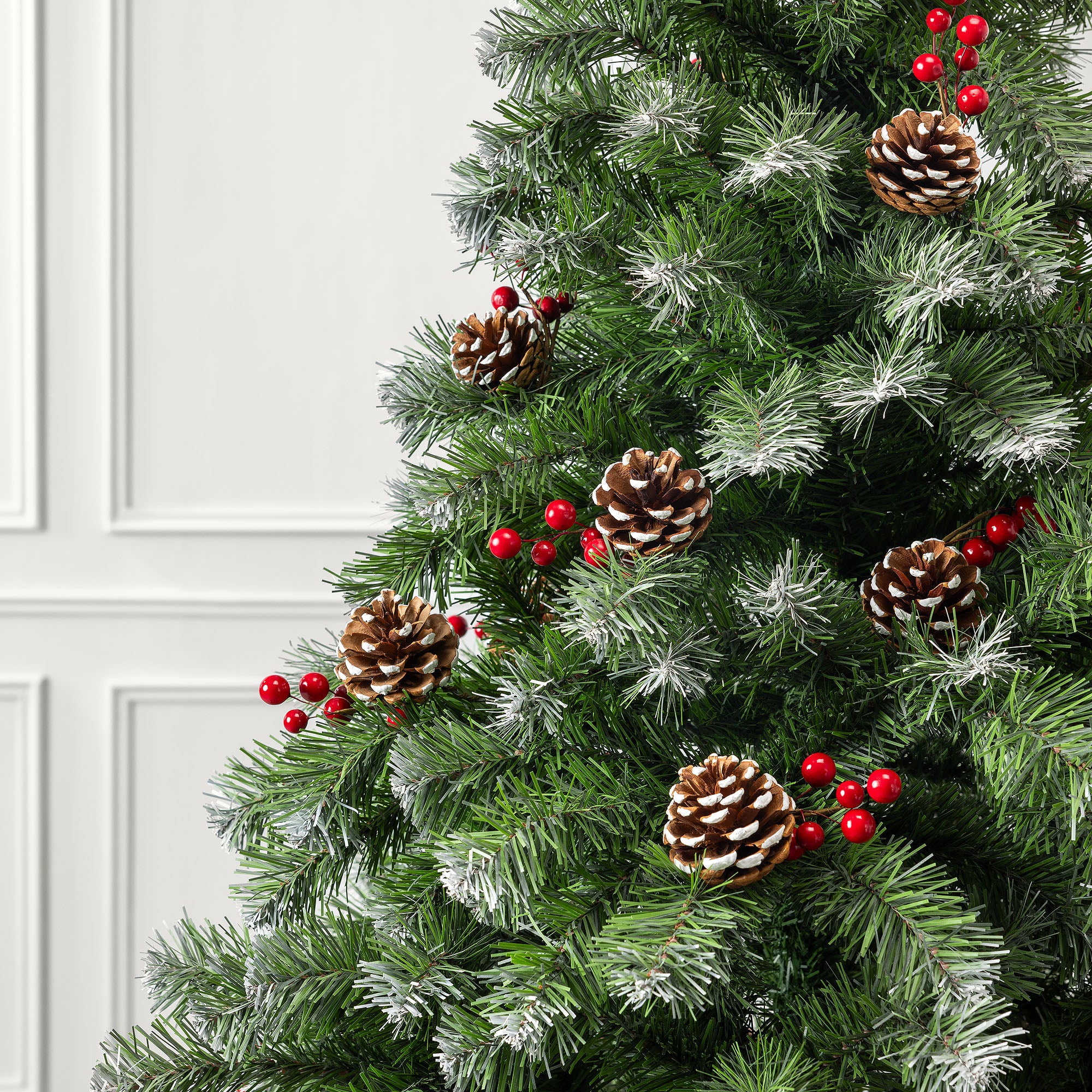 Artificial Woodland Spruce Christmas Tree