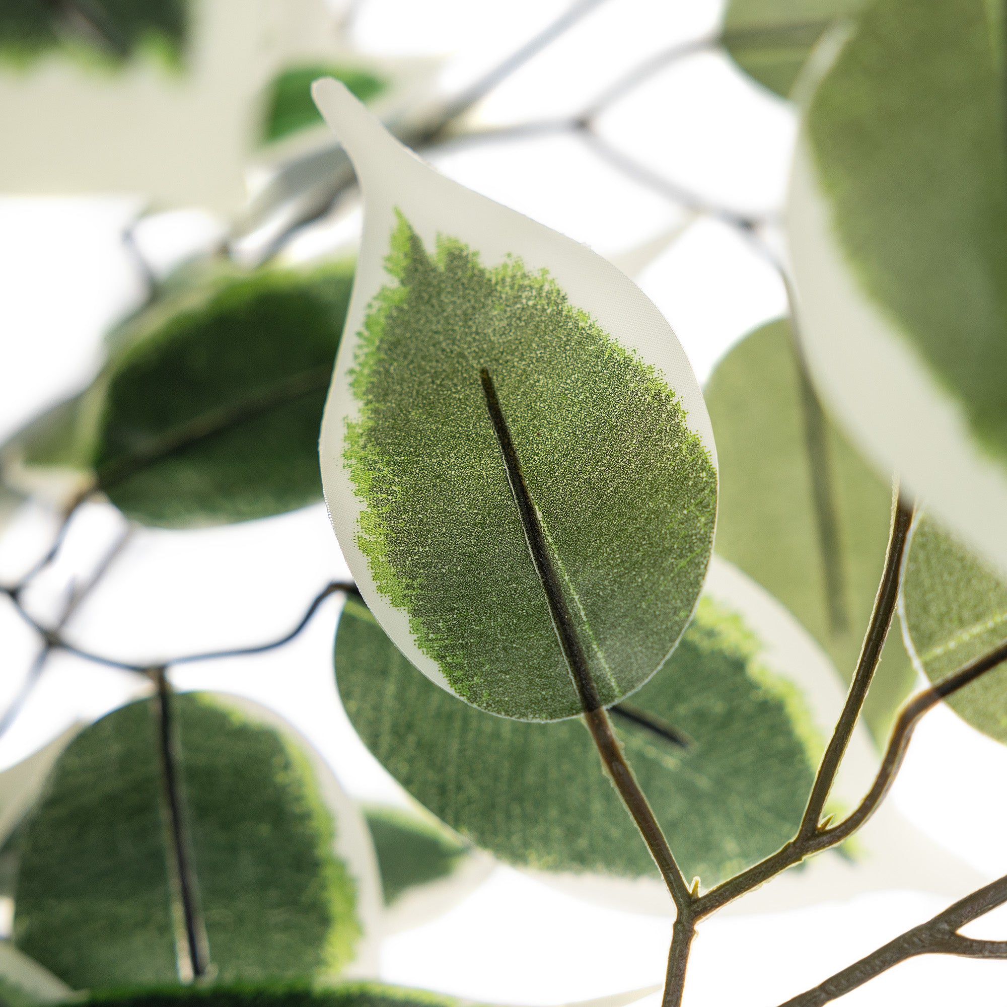 Artificial Variegated Ficus Tree