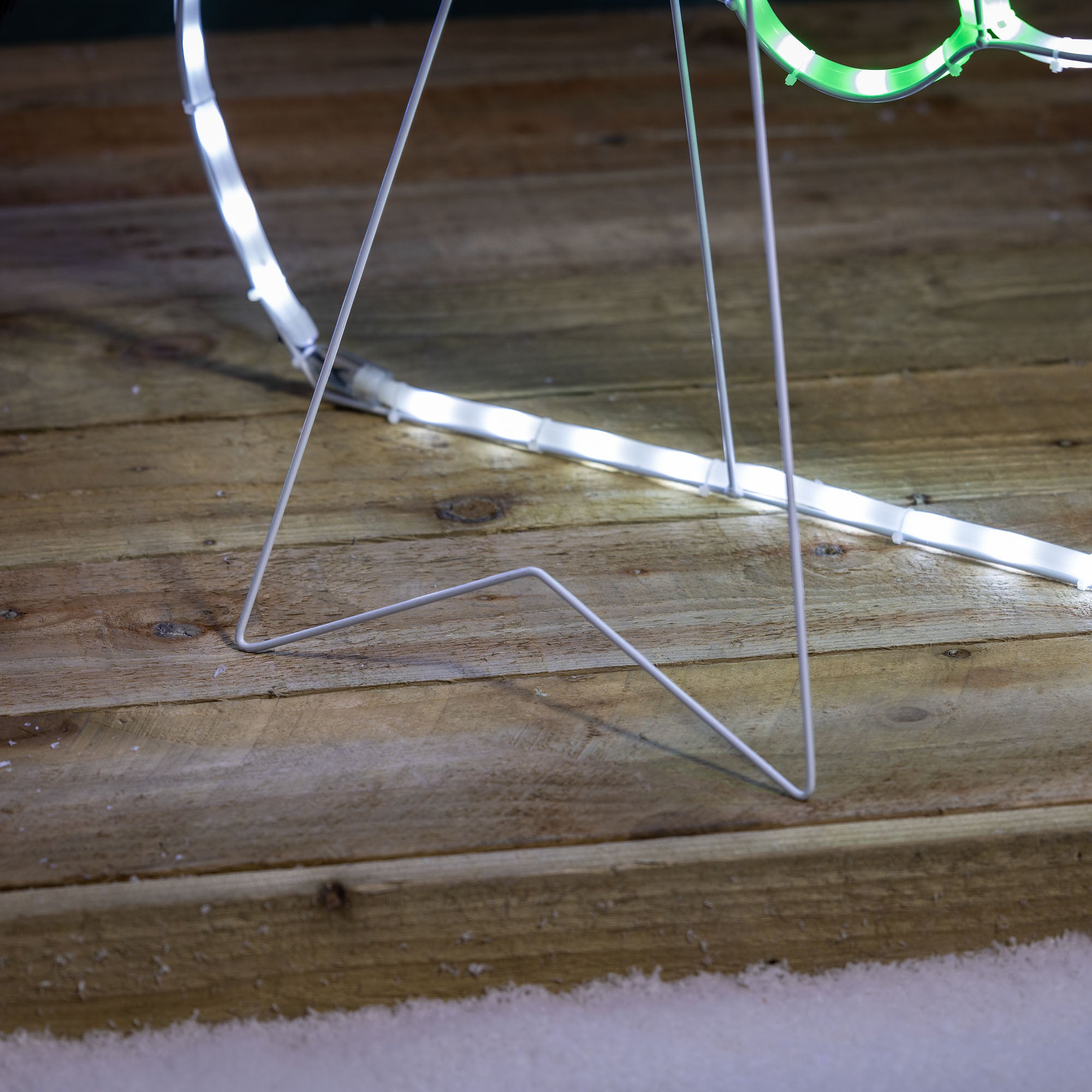 Animated Snowman & Penguin Christmas Light (87cm)