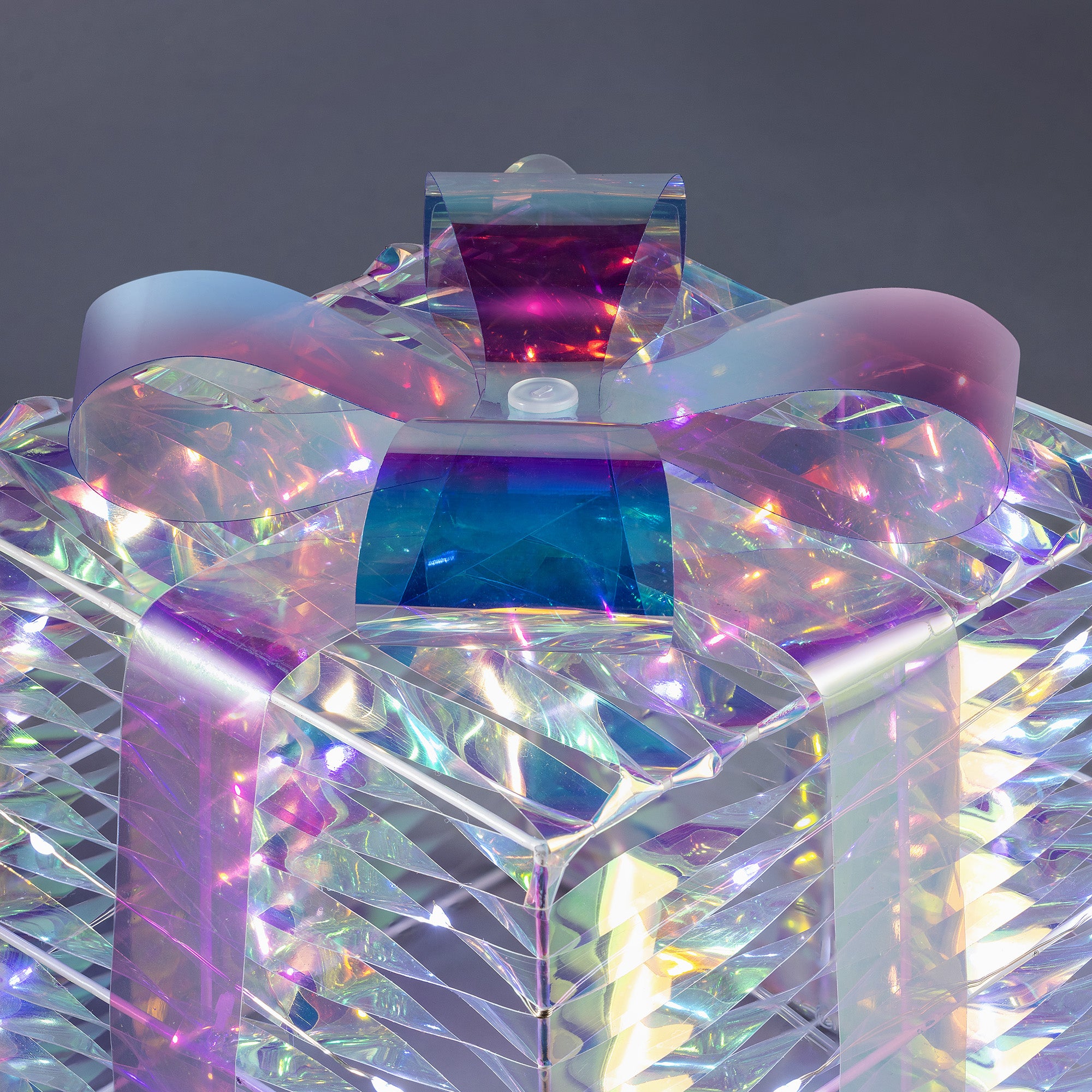 Iridescent Christmas Present Lights (Set of 3)