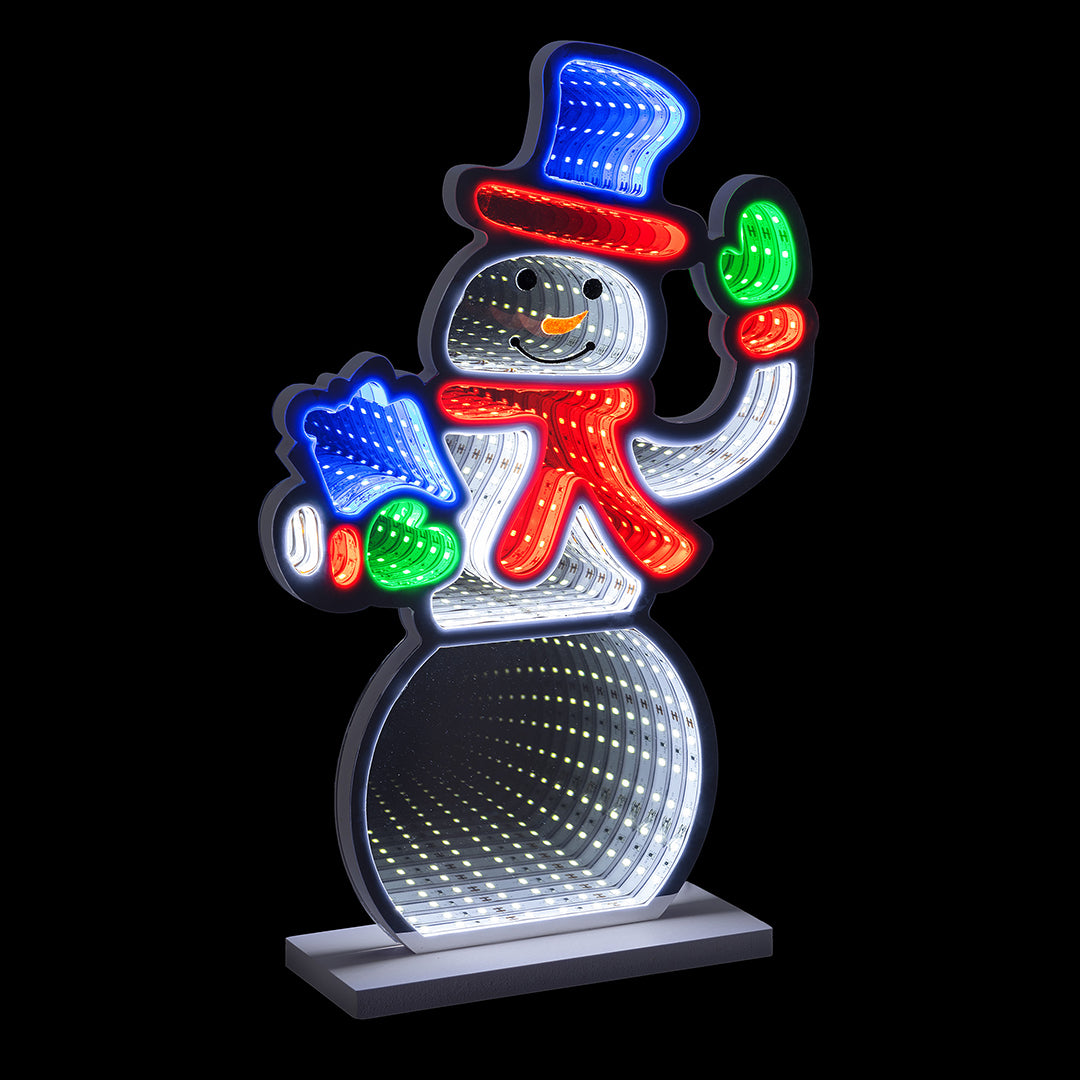 Christow Snowman Infinity Tunnel Light