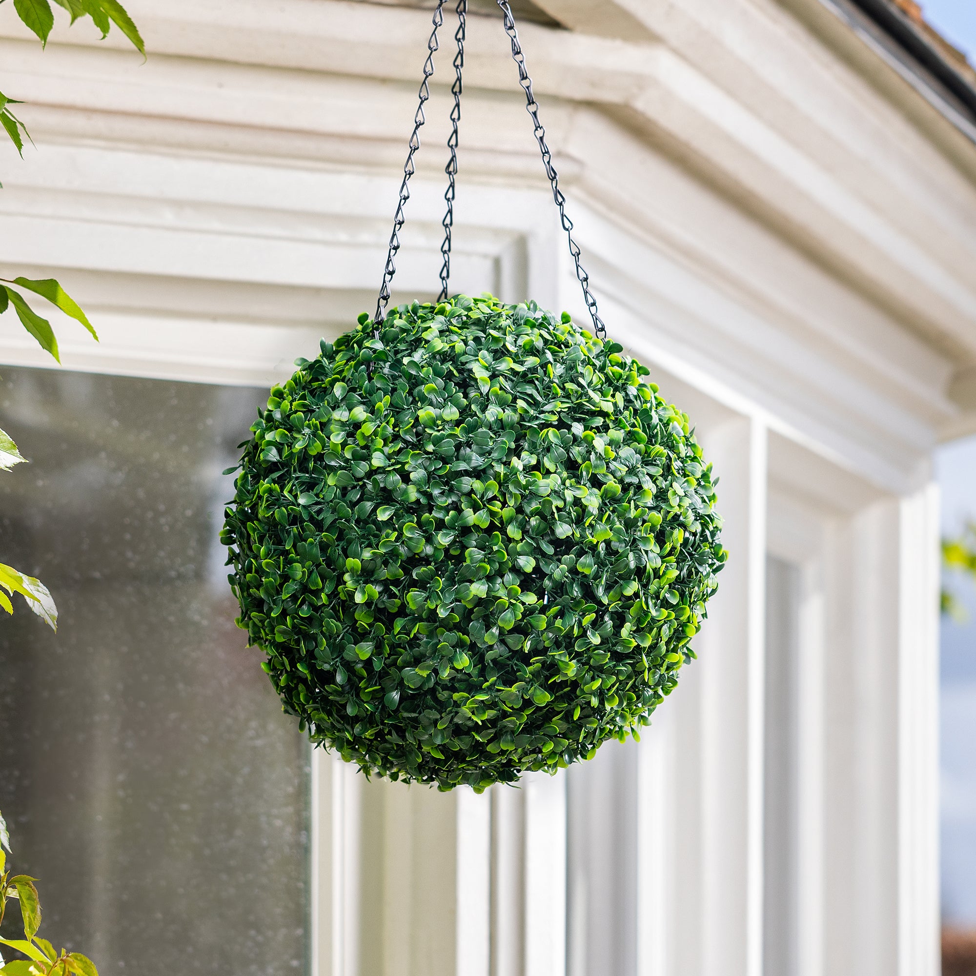Artificial Boxwood Topiary Balls (Pack of 2)