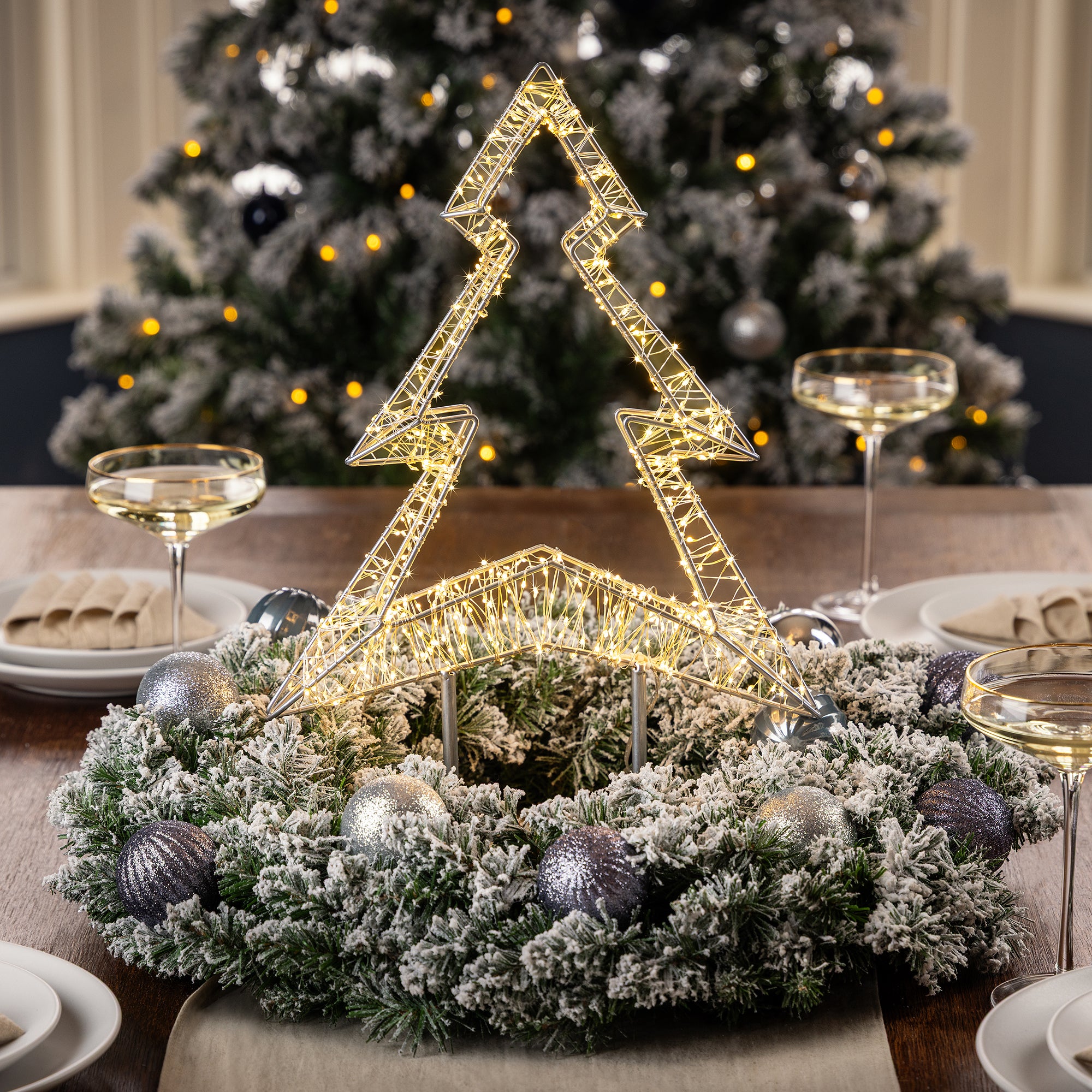 Micro LED Christmas Tree with Stand