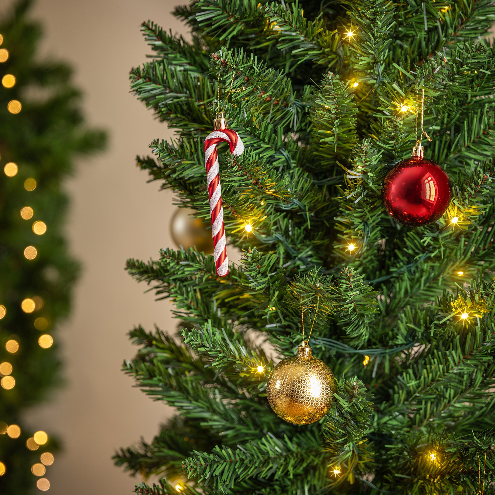 Pre-Lit Aspen Spruce Pencil Christmas Tree
