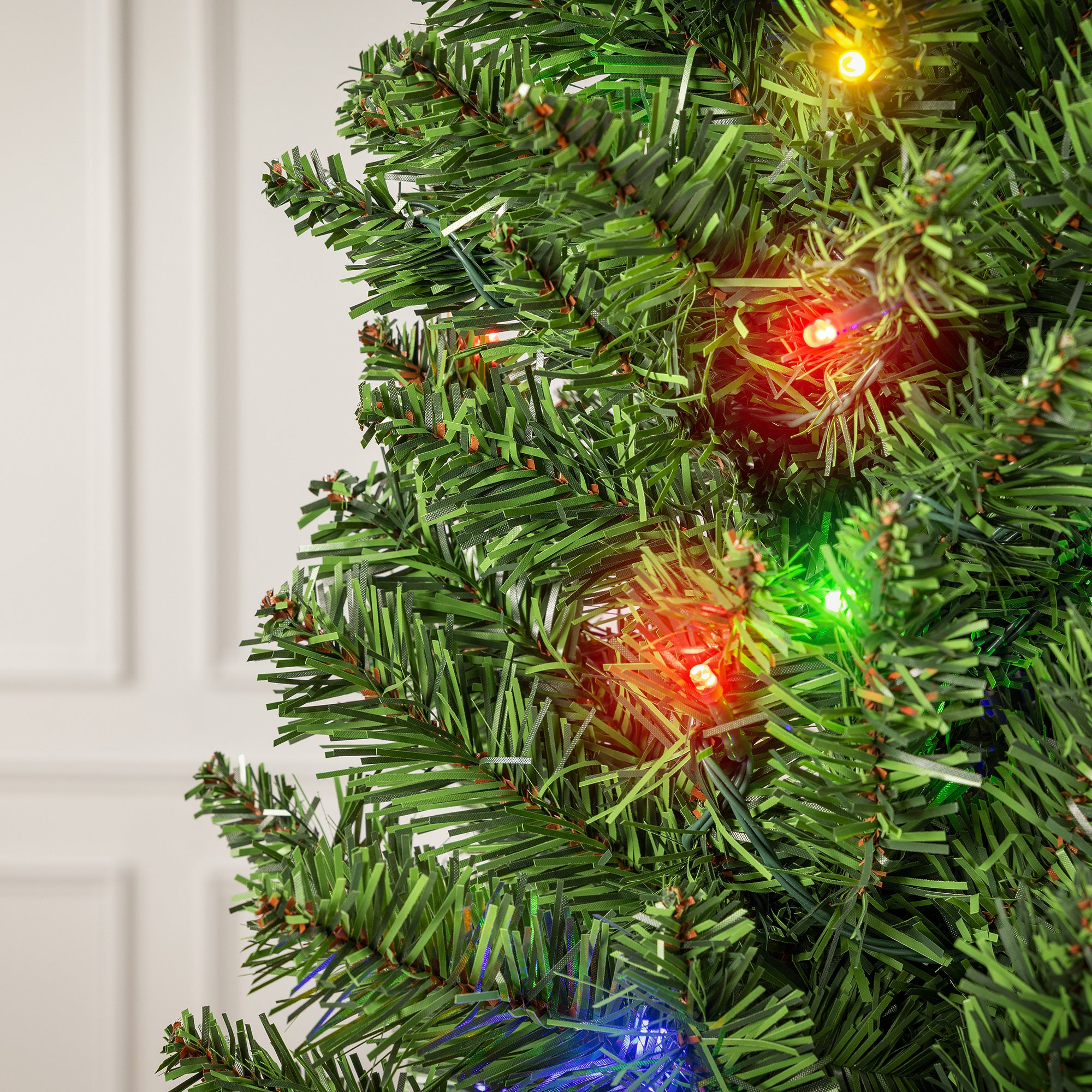 Pre-Lit Aspen Spruce Pencil Christmas Tree