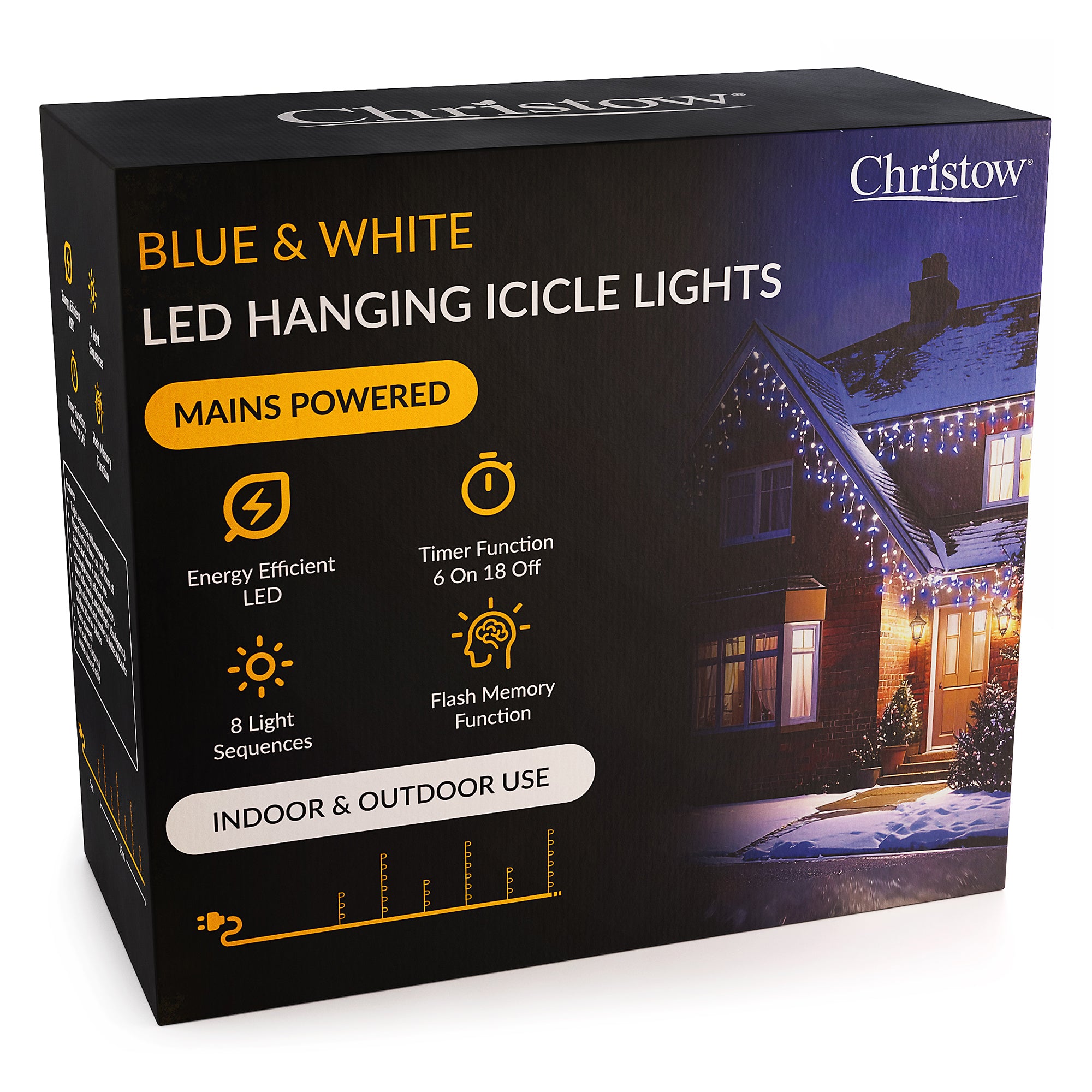 #colour_blue & white | size_135 LED
