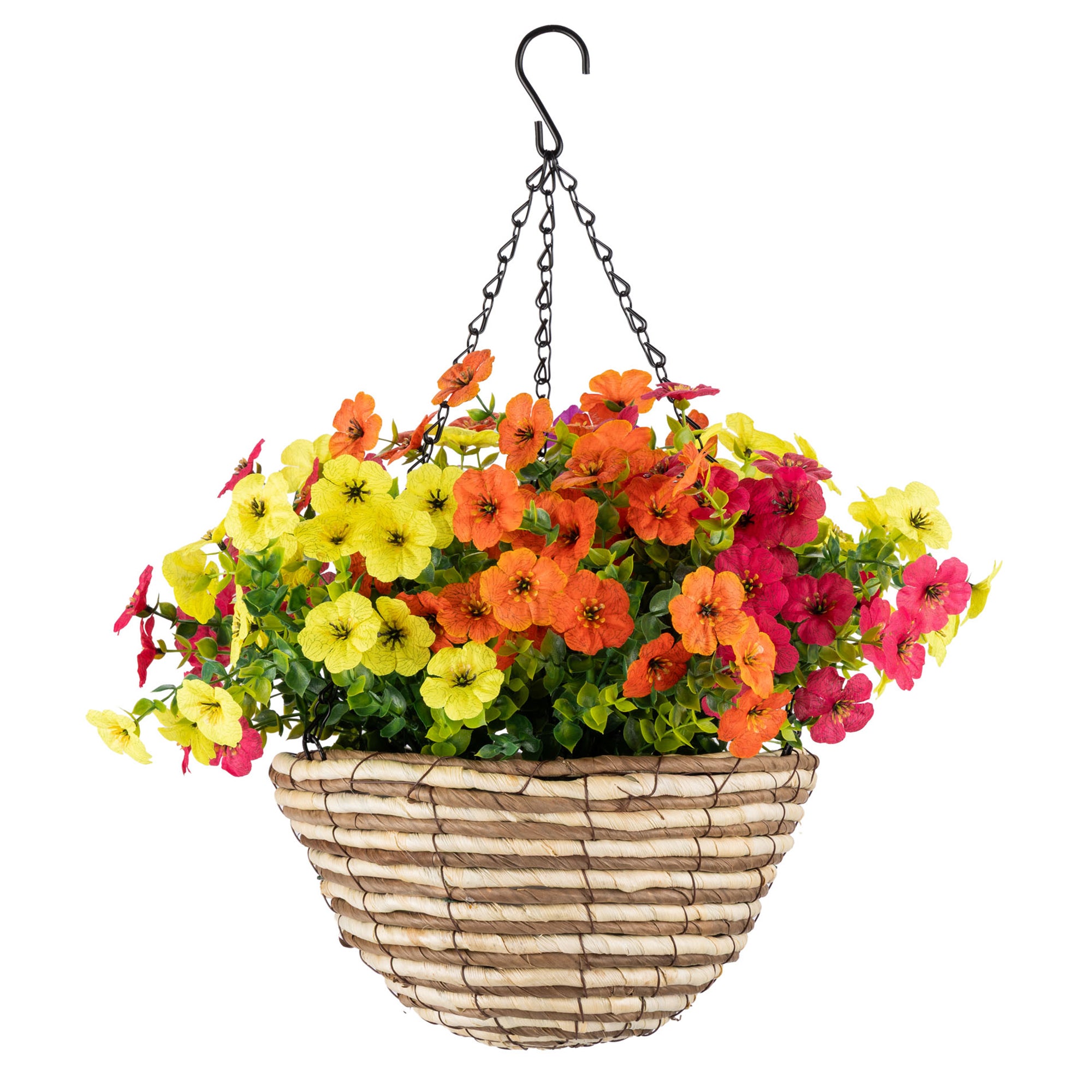 Artificial Sweet Violet Hanging Basket
