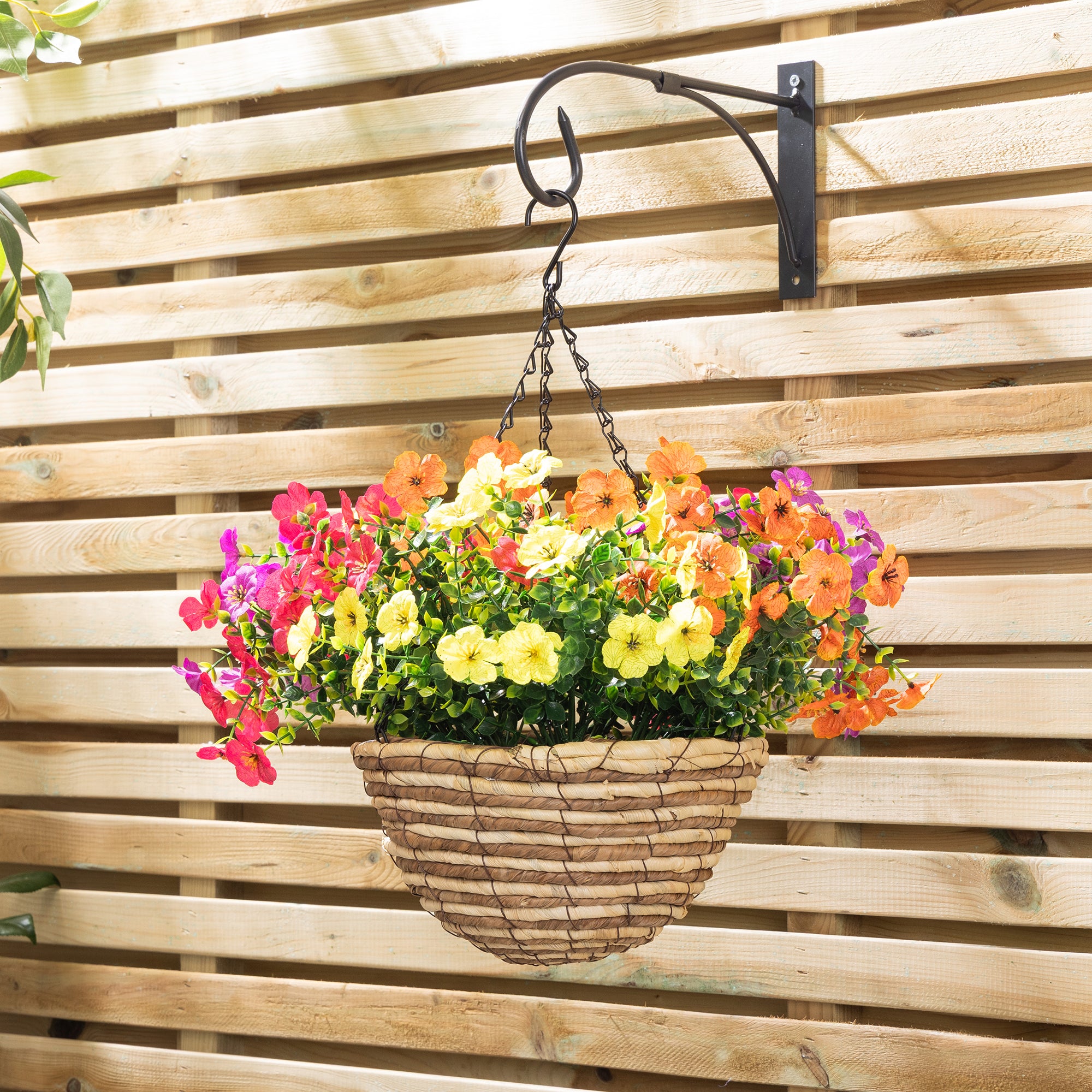 Artificial Sweet Violet Hanging Basket