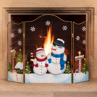 Christmas Fire Guard – 61cm Tall