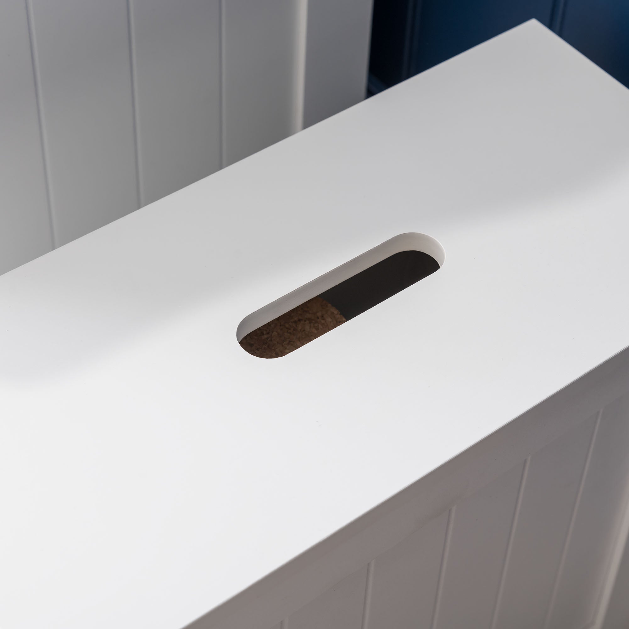 Clovelly White Bathroom Tidy Box