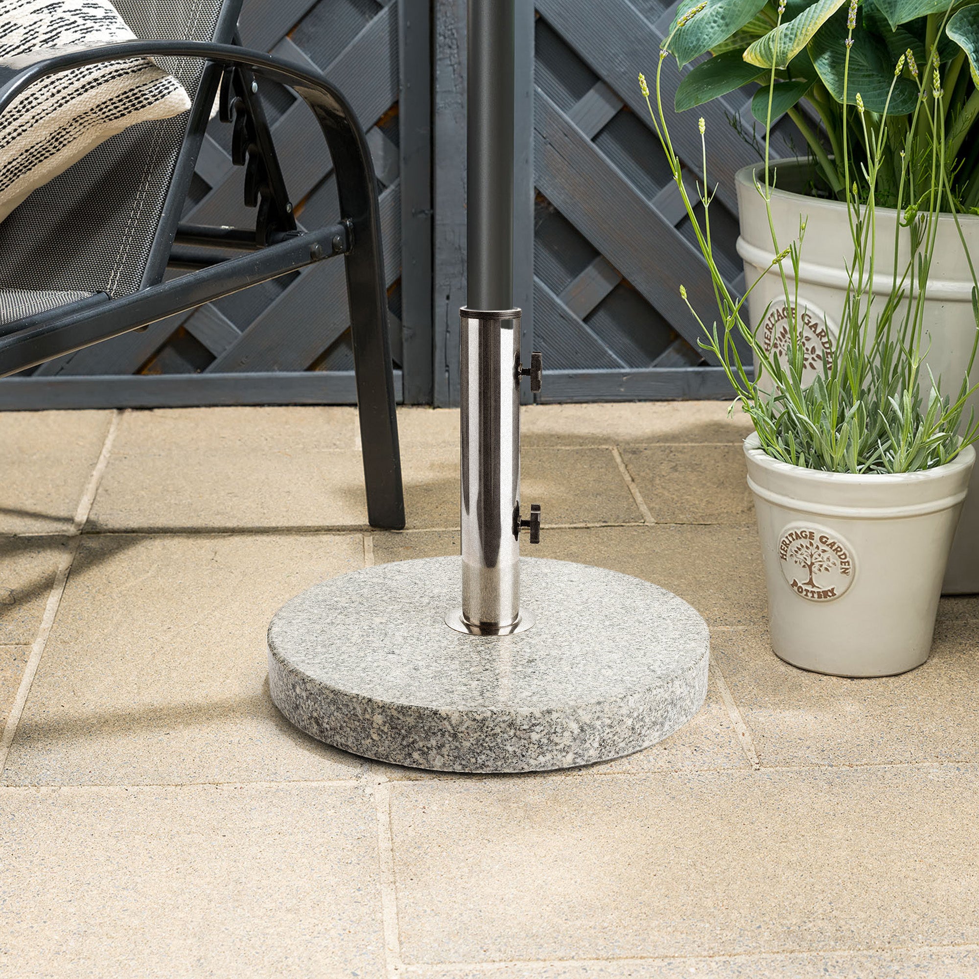 Granite Parasol Base 22kg