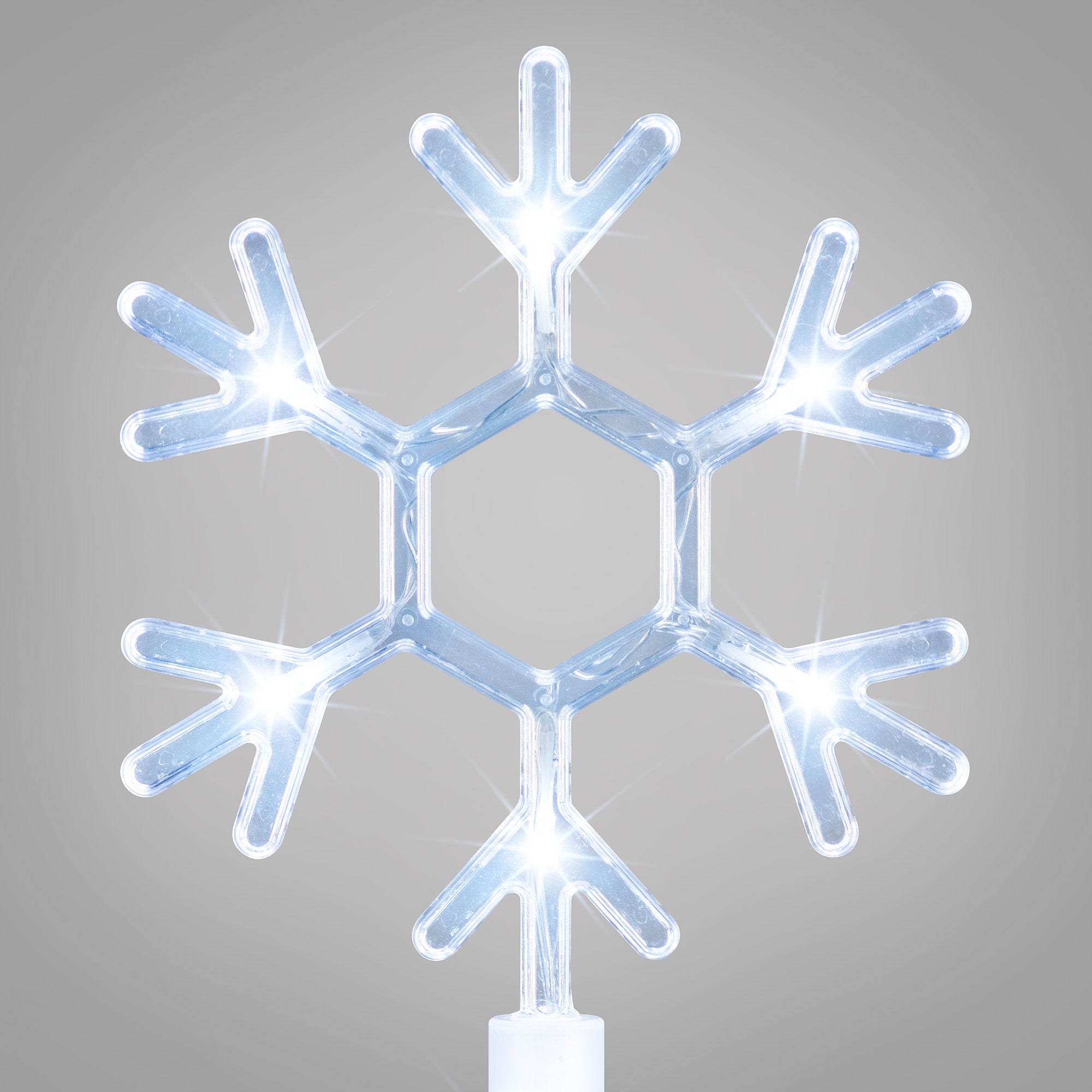 LED Snowflake Path Lights