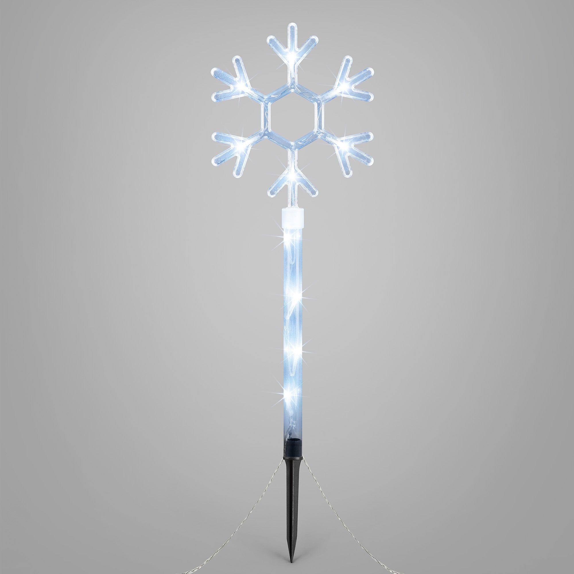 LED Snowflake Path Lights