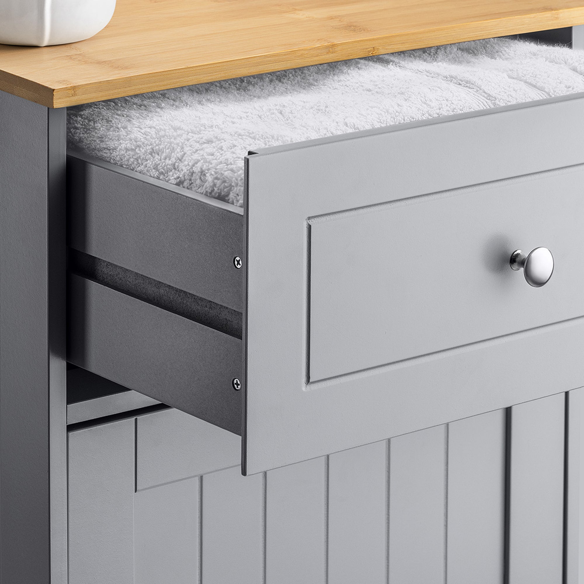 Lustleigh Grey Bathroom Unit with Drawer