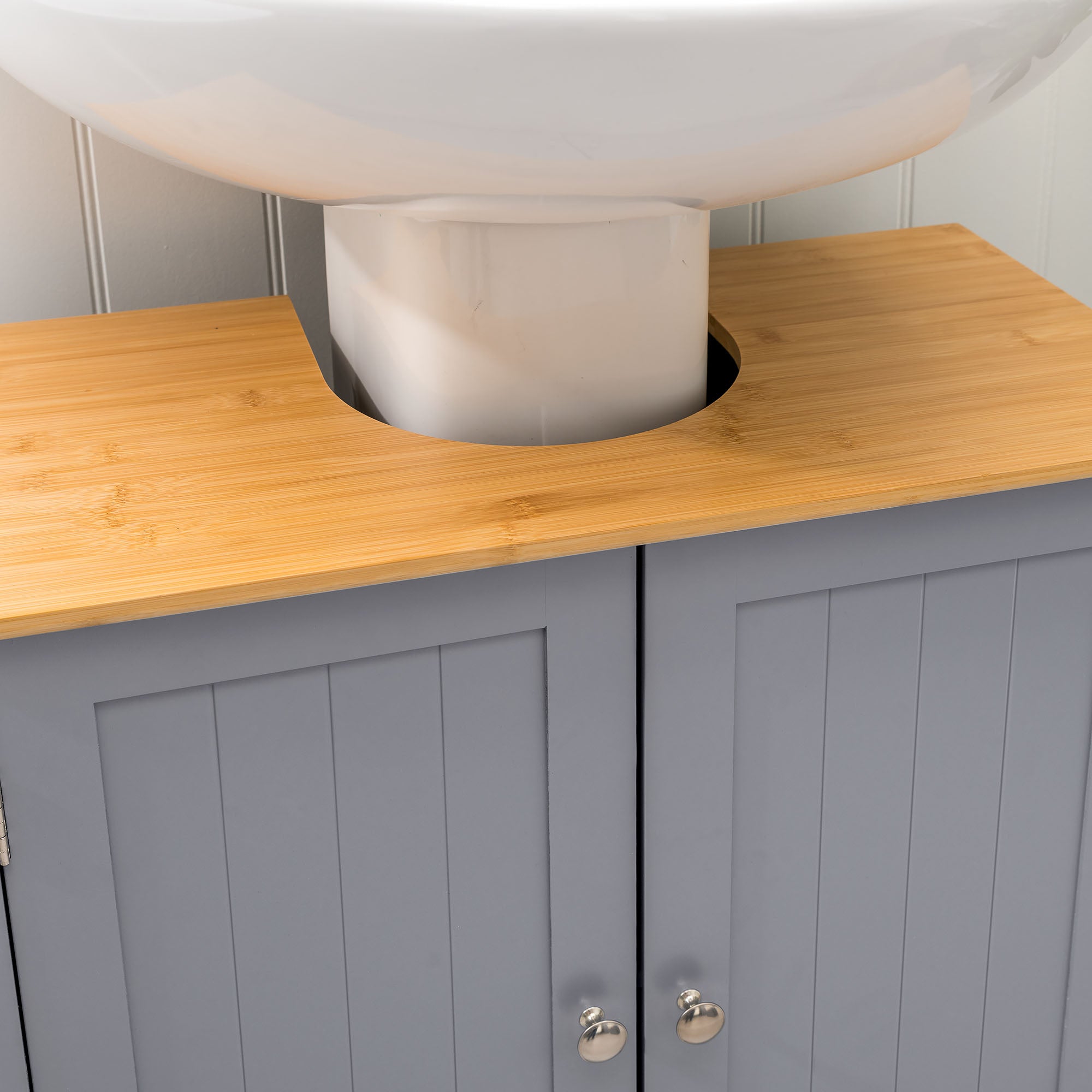 Lustleigh Grey Under Sink Cabinet