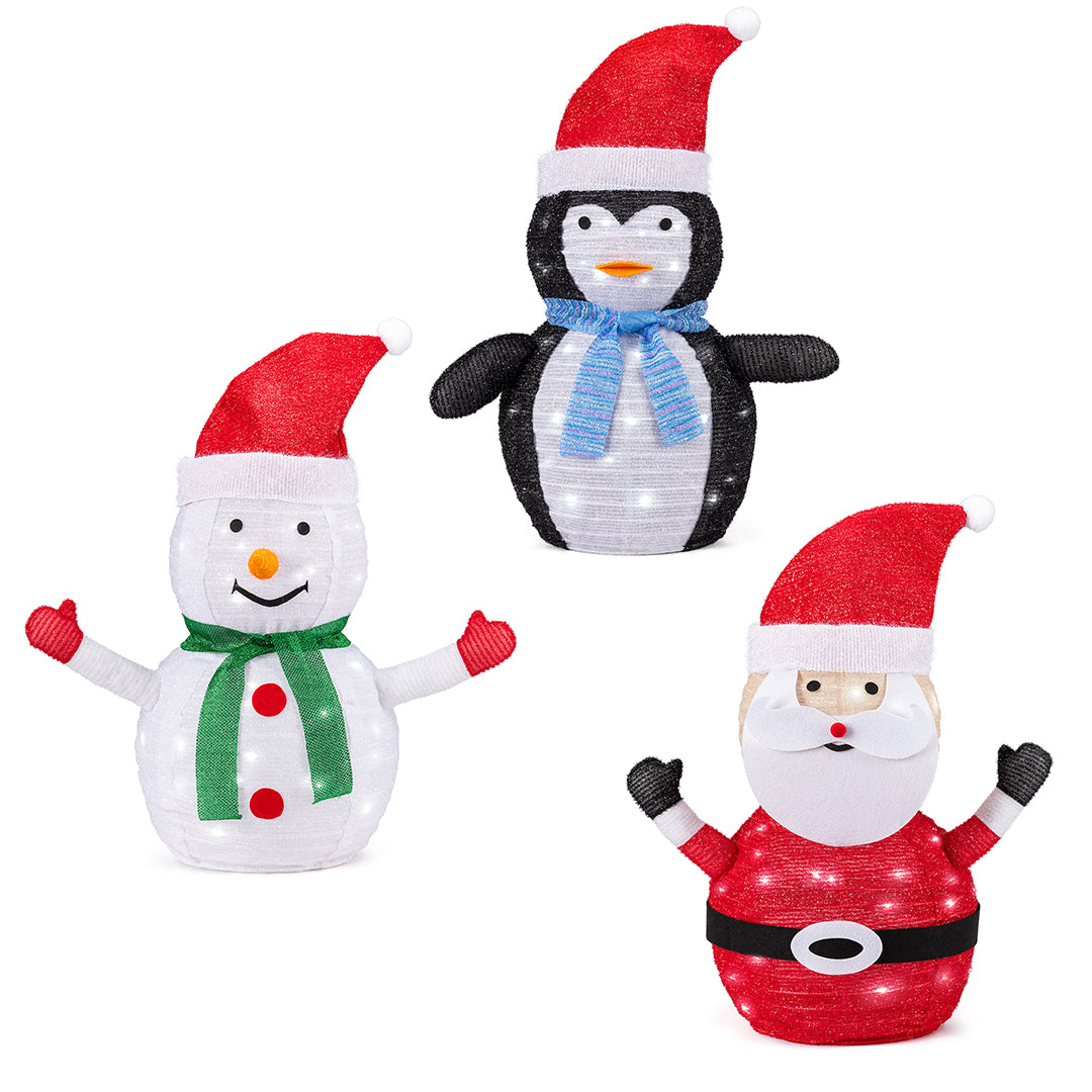 Christow Pop Up LED Christmas Characters