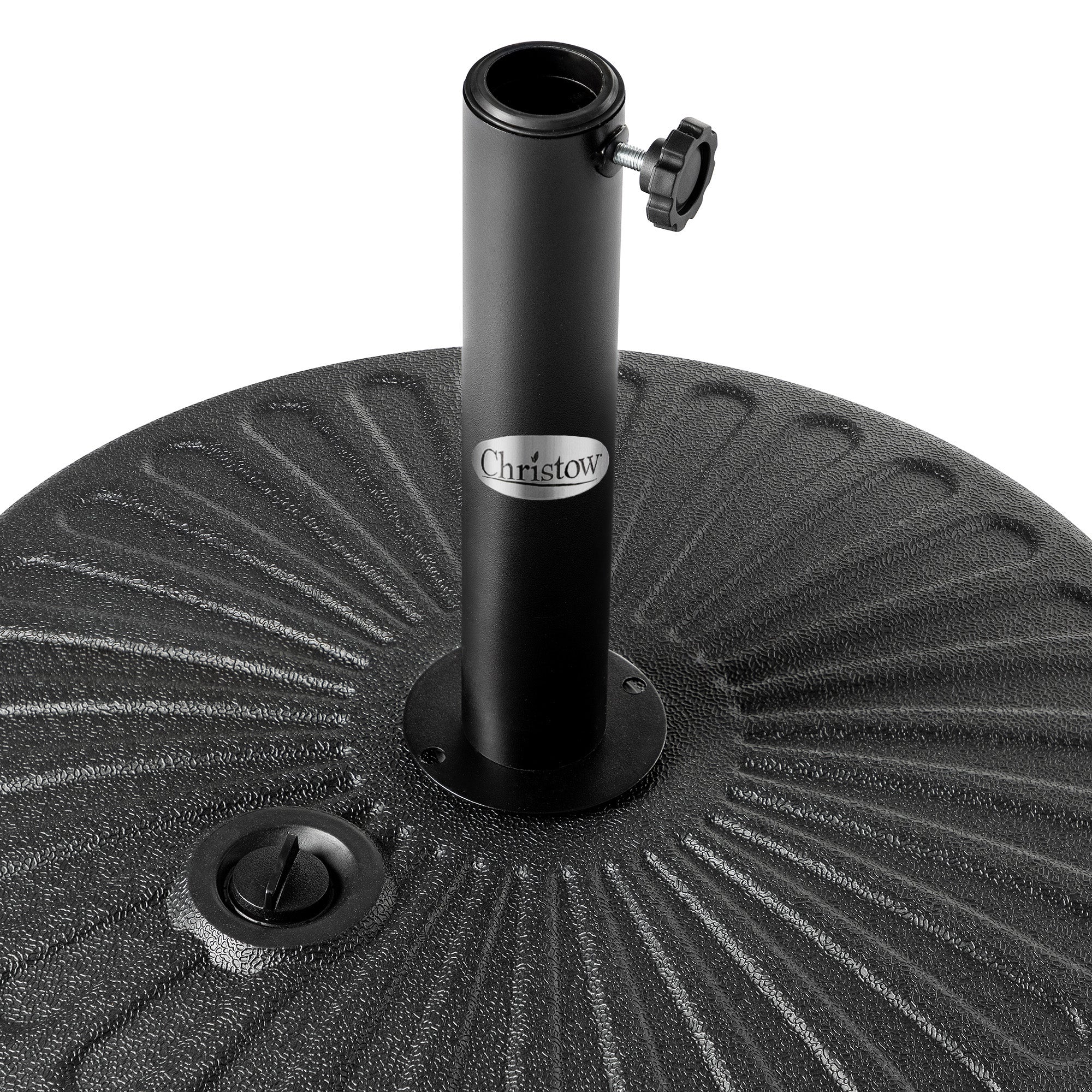 Round Plastic 35kg Parasol Base