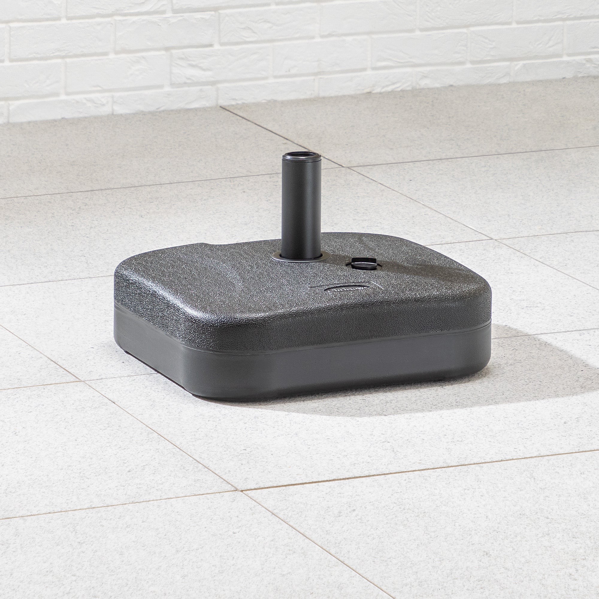 Square Plastic 30kg Parasol Base