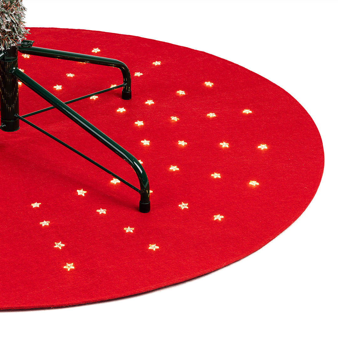 Christow LED Star Christmas Tree Mat