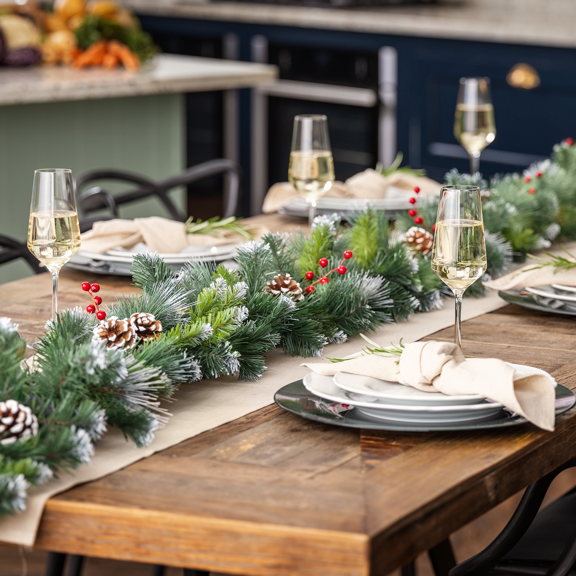 #Lighting Options_Unlit Garland