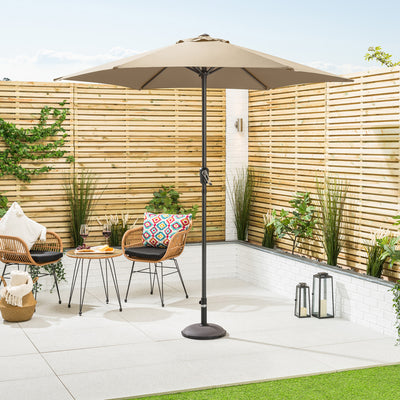 2.4m Parasol with Crank