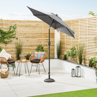 Crank & Tilt Parasol – 2m