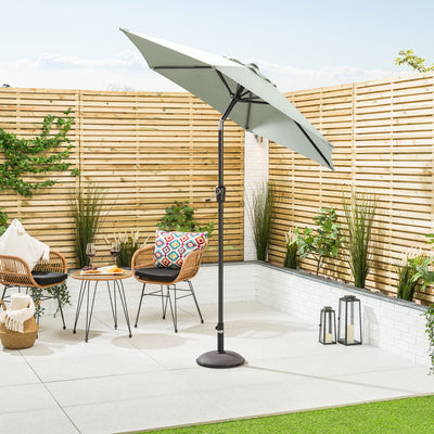 2m Crank & Tilt Parasol