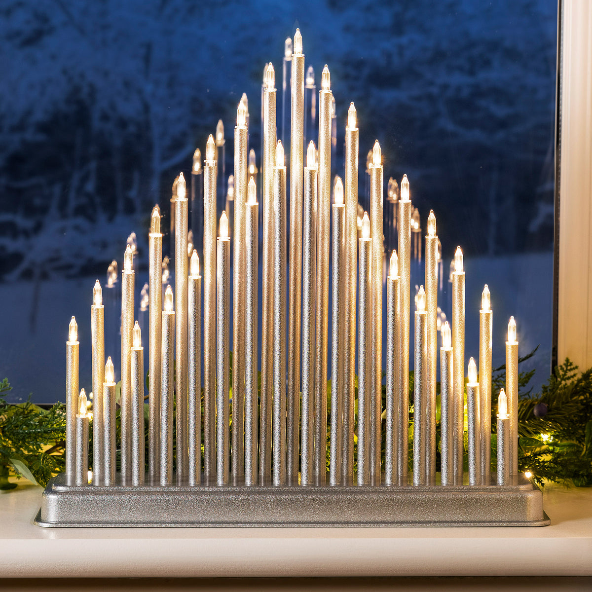 33 Light Candle Bridge Tower