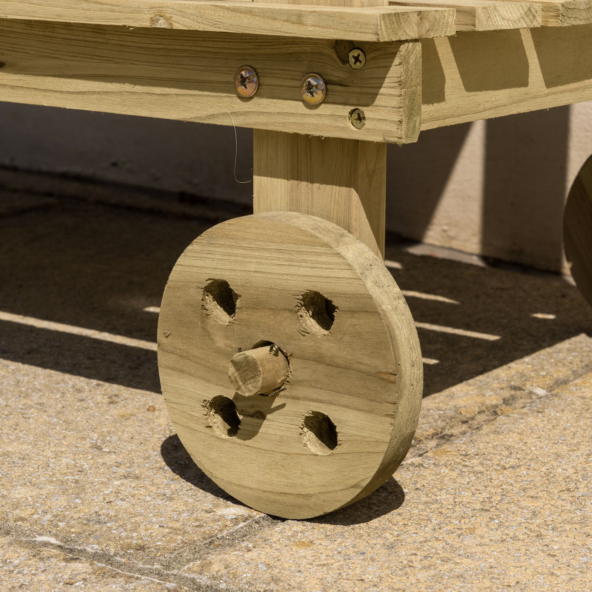 Potting Table With Wheels