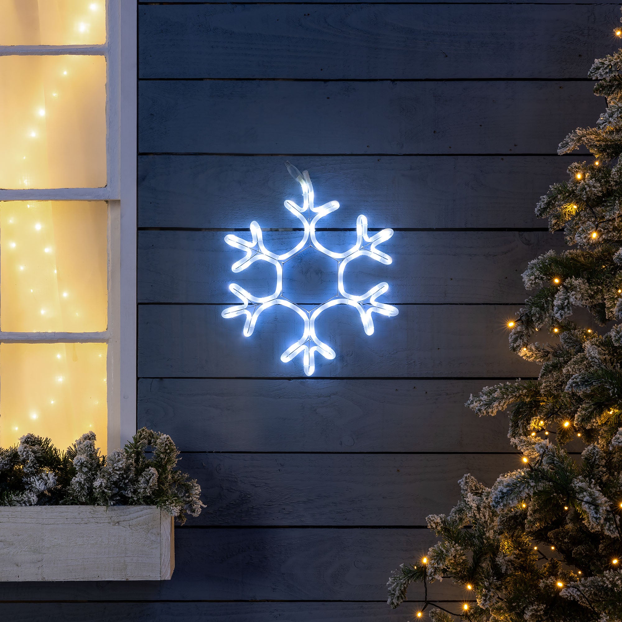 Snowflake Window Light (38cm)