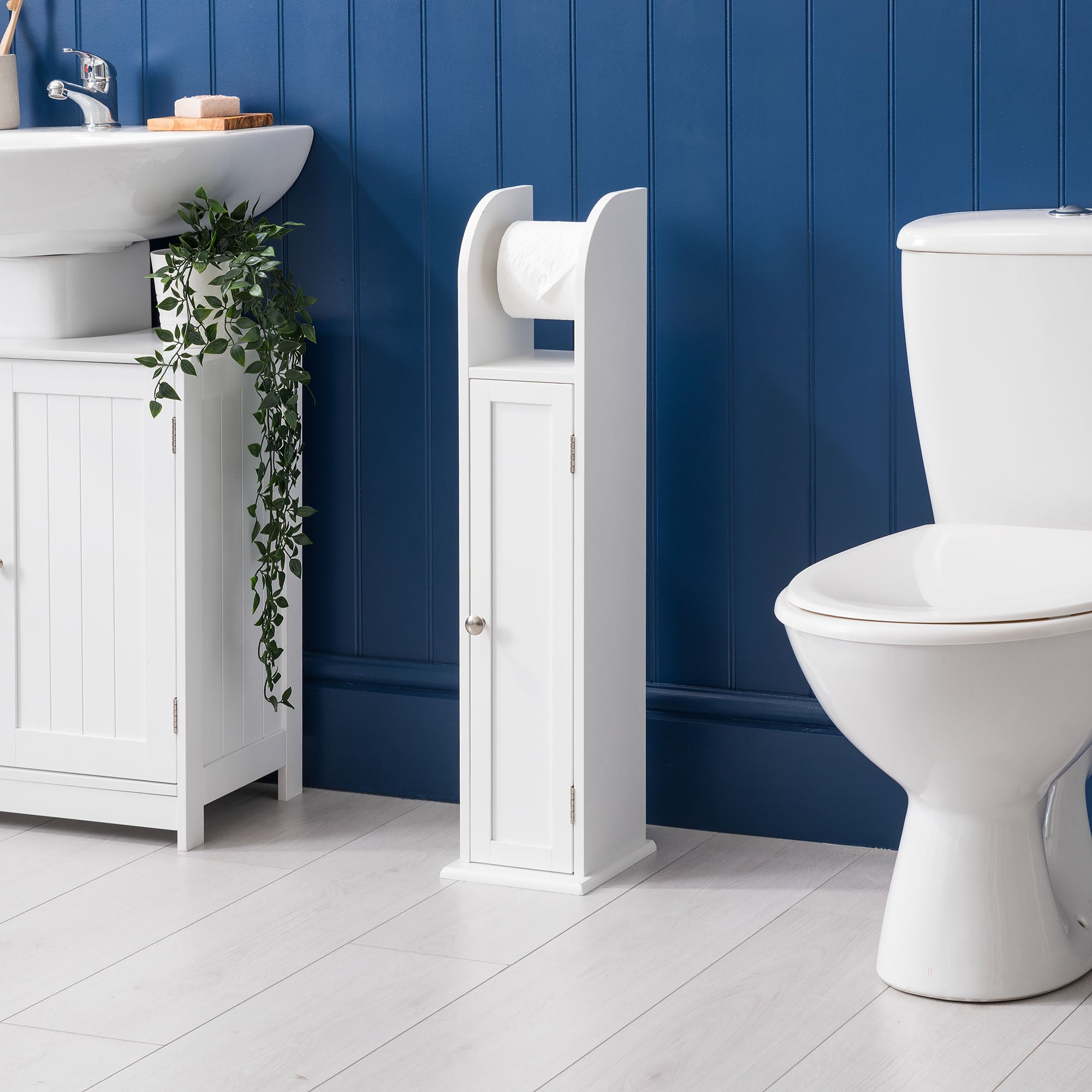 Clovelly Toilet Roll Holder Cabinet