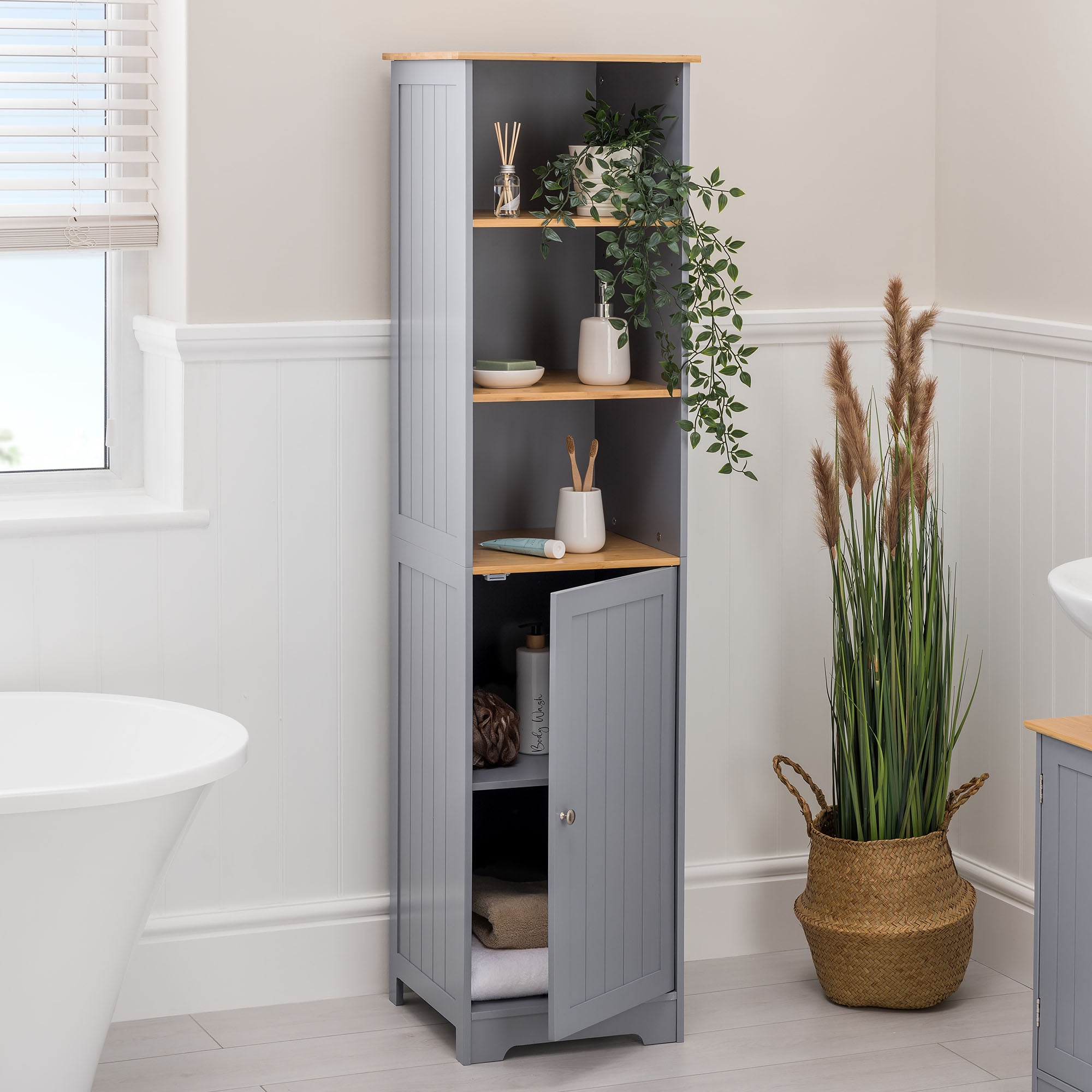Lustleigh Tallboy Bathroom Cabinet