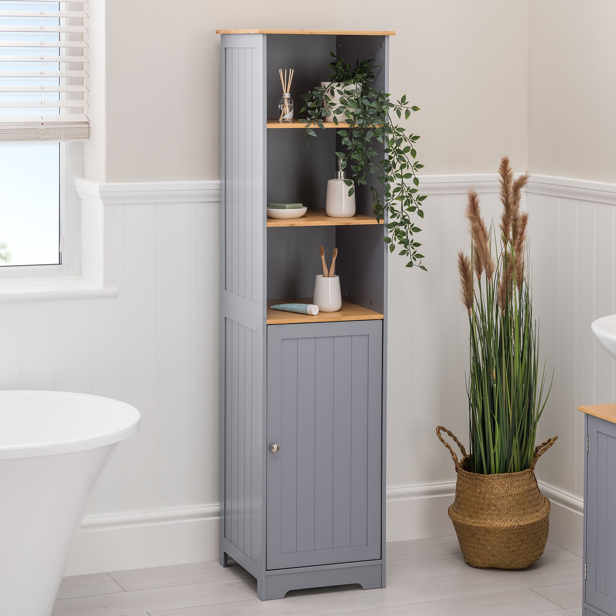 Lustleigh Tallboy Bathroom Cabinet